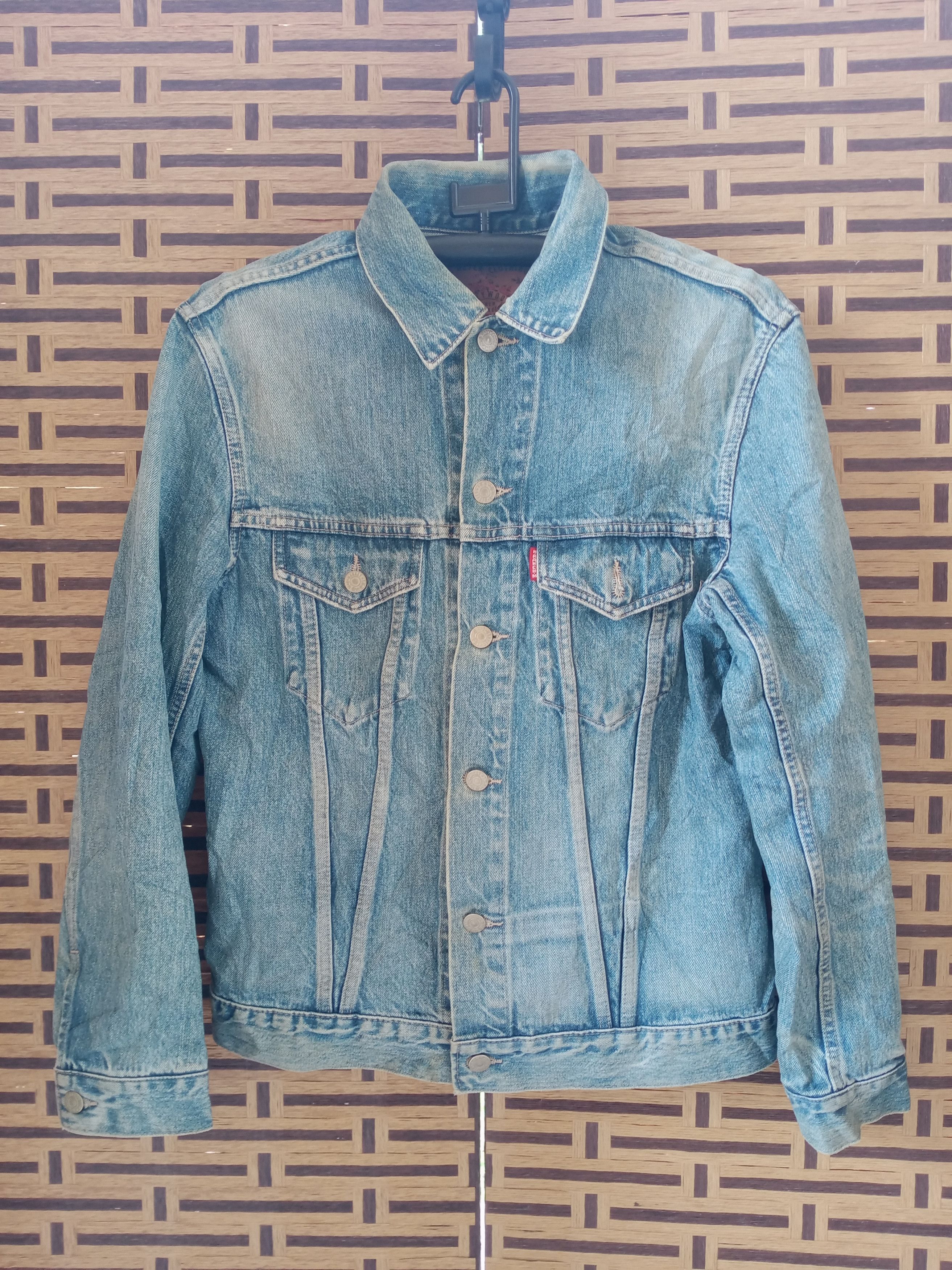 Vintage Hollywood ranch market trucker jacket