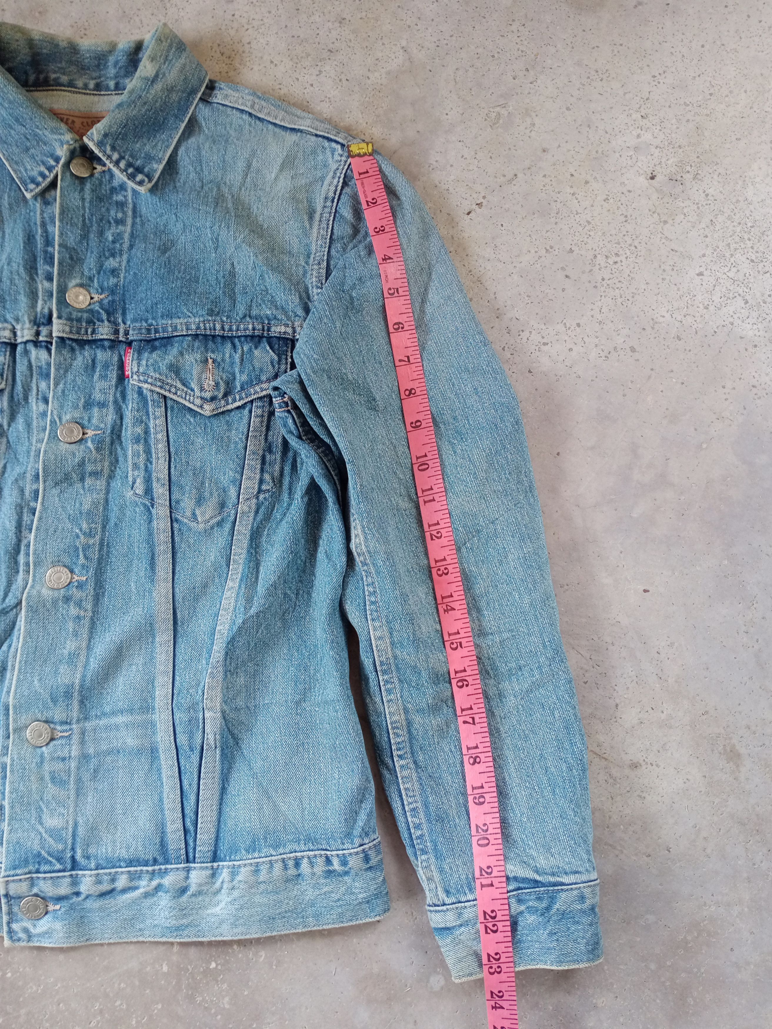 Vintage Hollywood ranch market trucker jacket