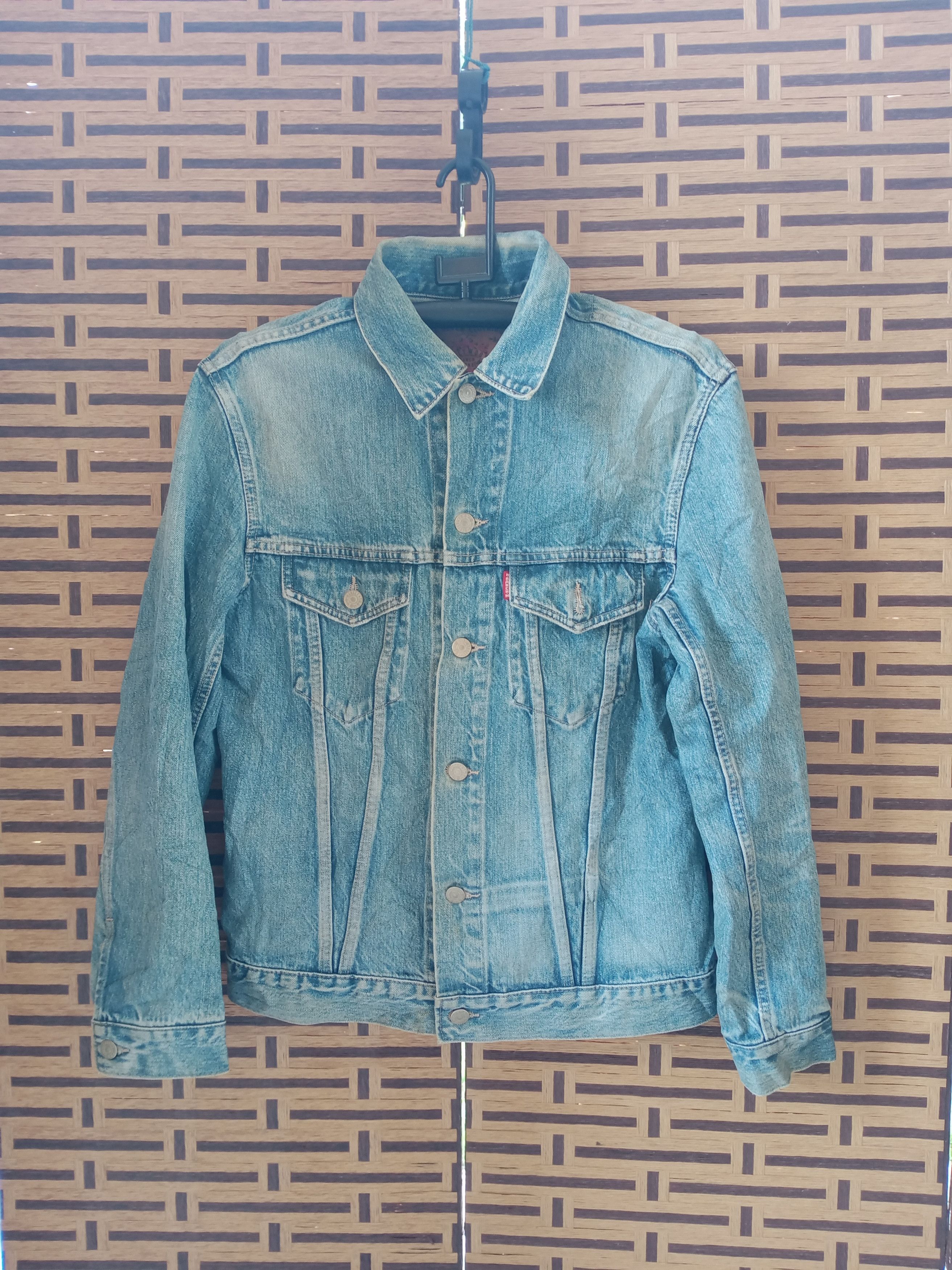 Vintage Hollywood ranch market trucker jacket