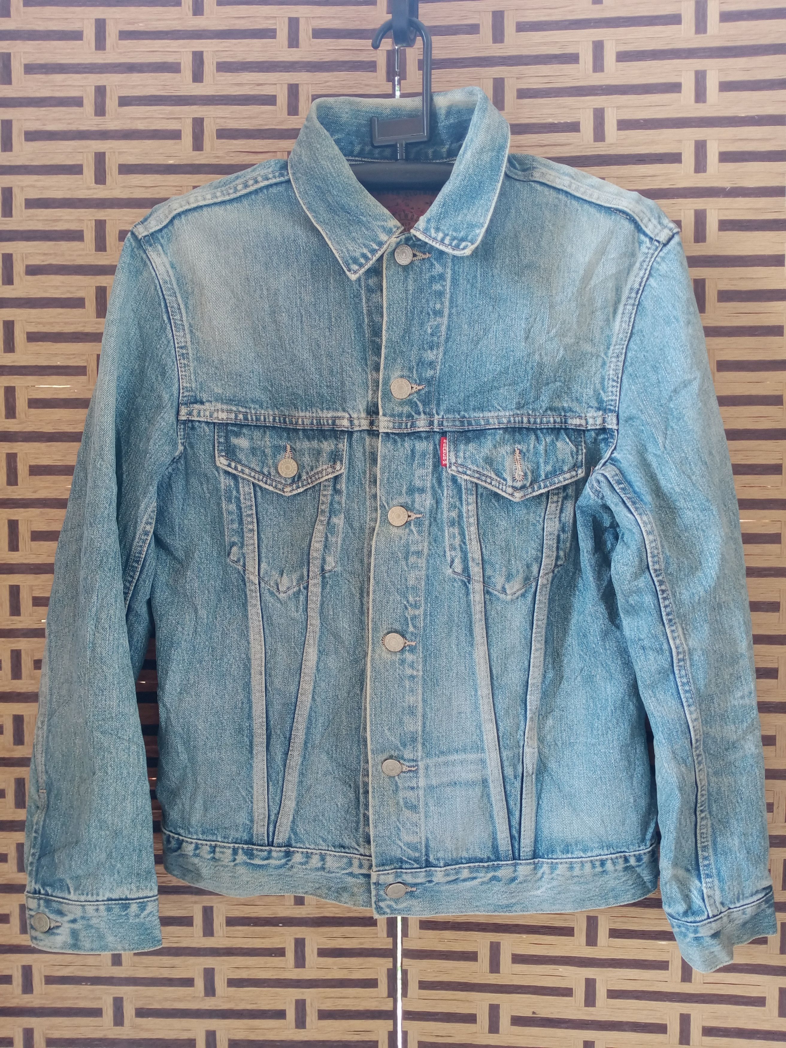 Vintage Hollywood ranch market trucker jacket