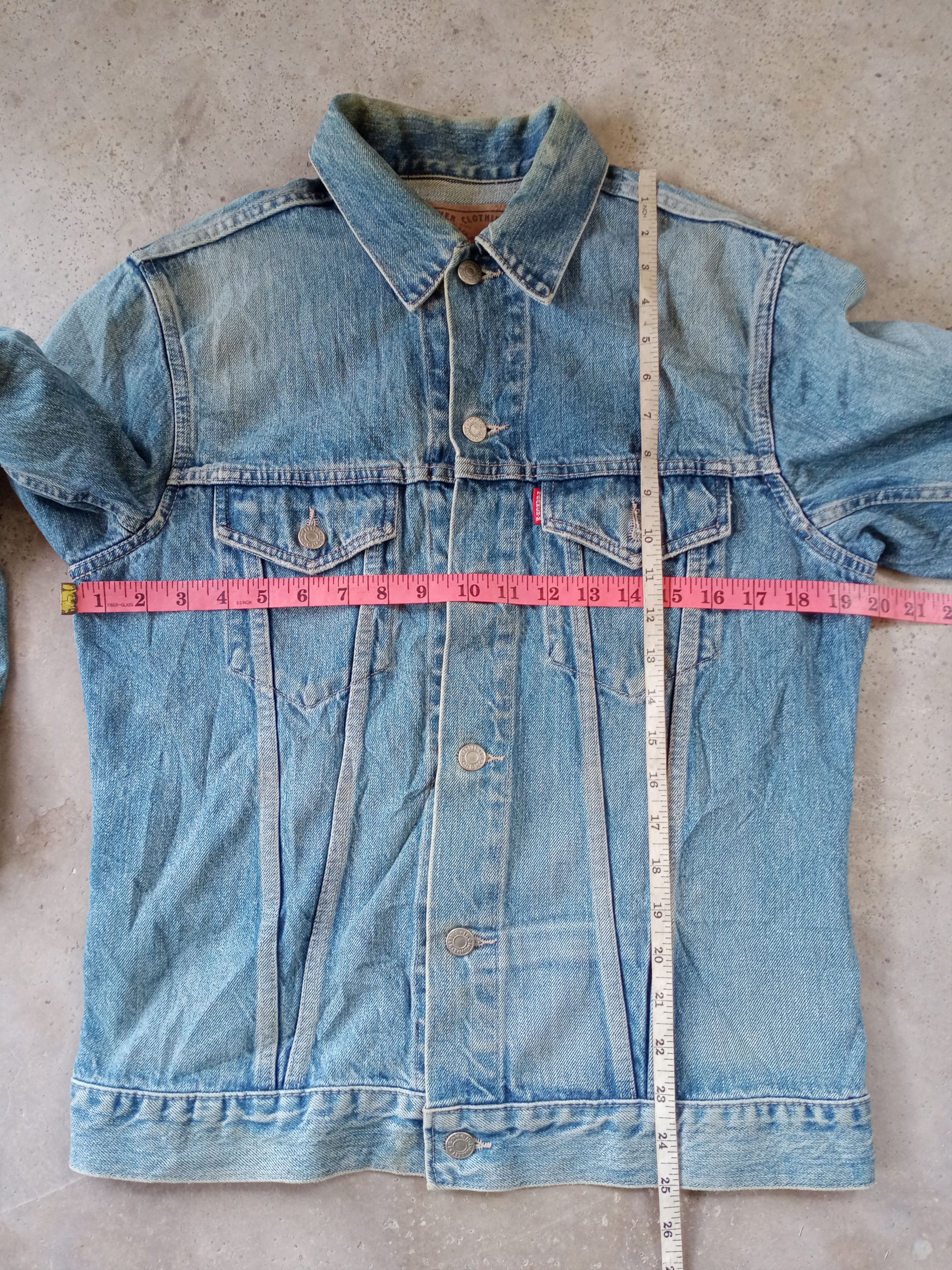 Vintage Hollywood ranch market trucker jacket