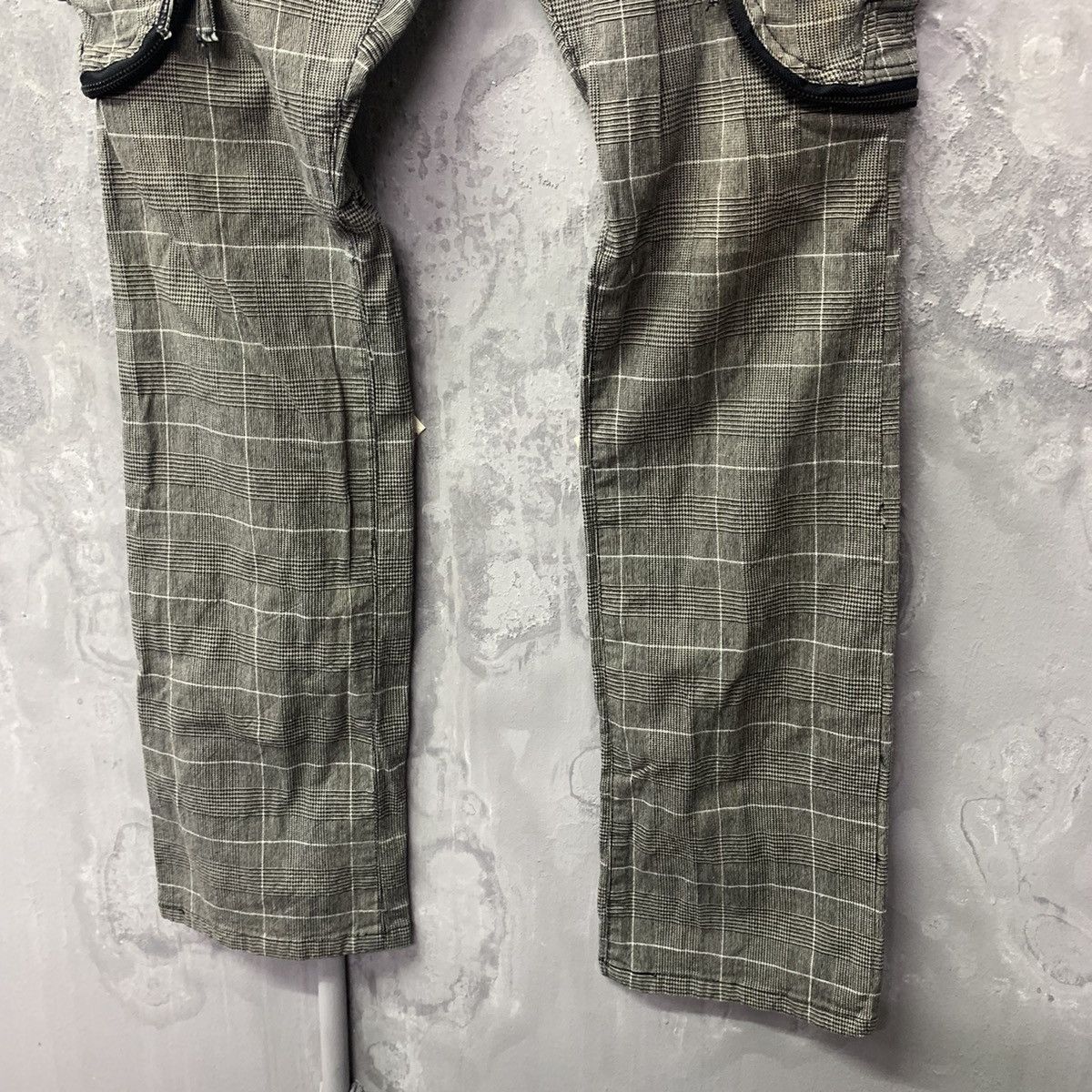 Japanese Brand Bondage Checkered 31040 S=Kone Cargo Pants Size US 29 - 5 Thumbnail