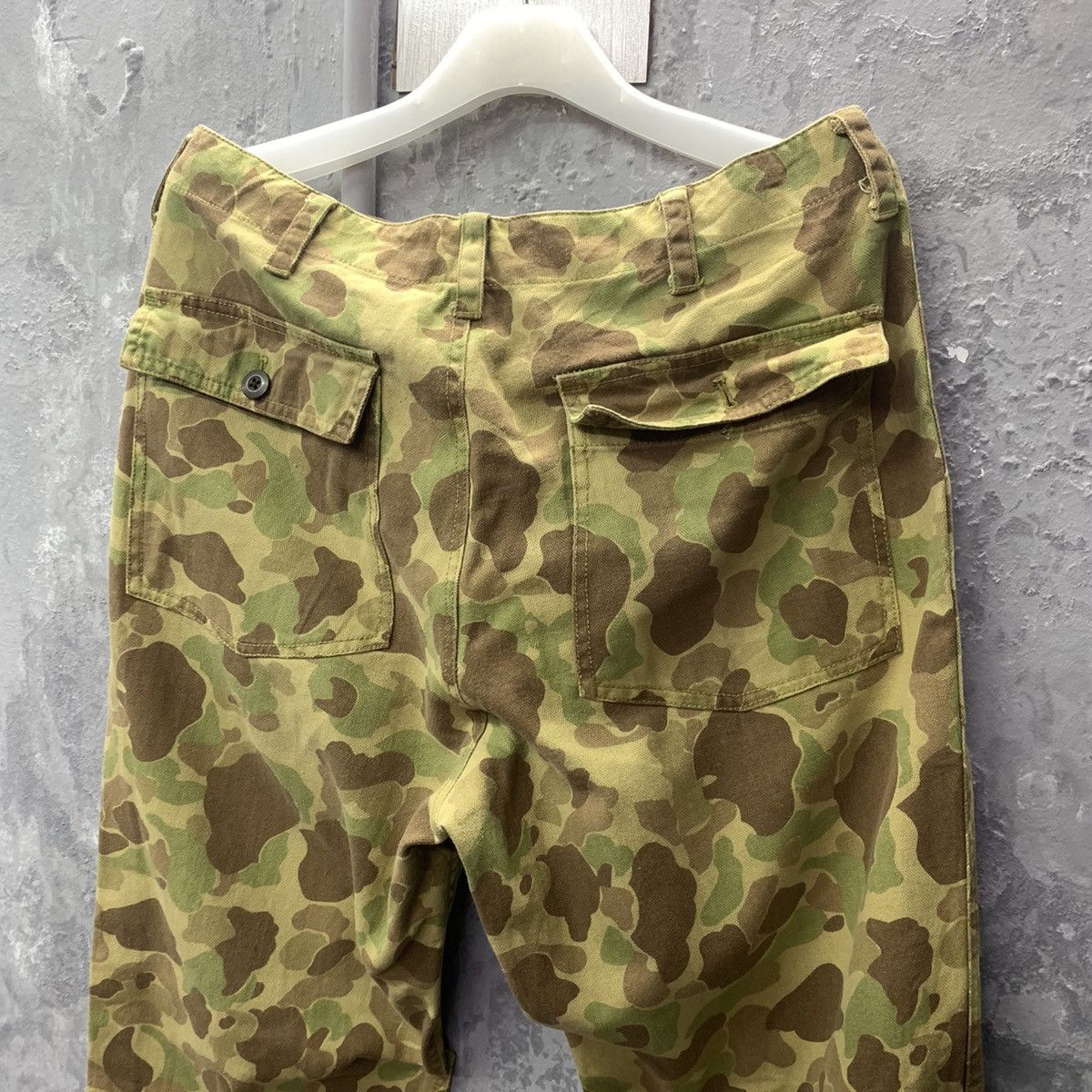 Global Work Chocolate Chip Camo Bushpants Trousers. Size US 33 - 10 Thumbnail