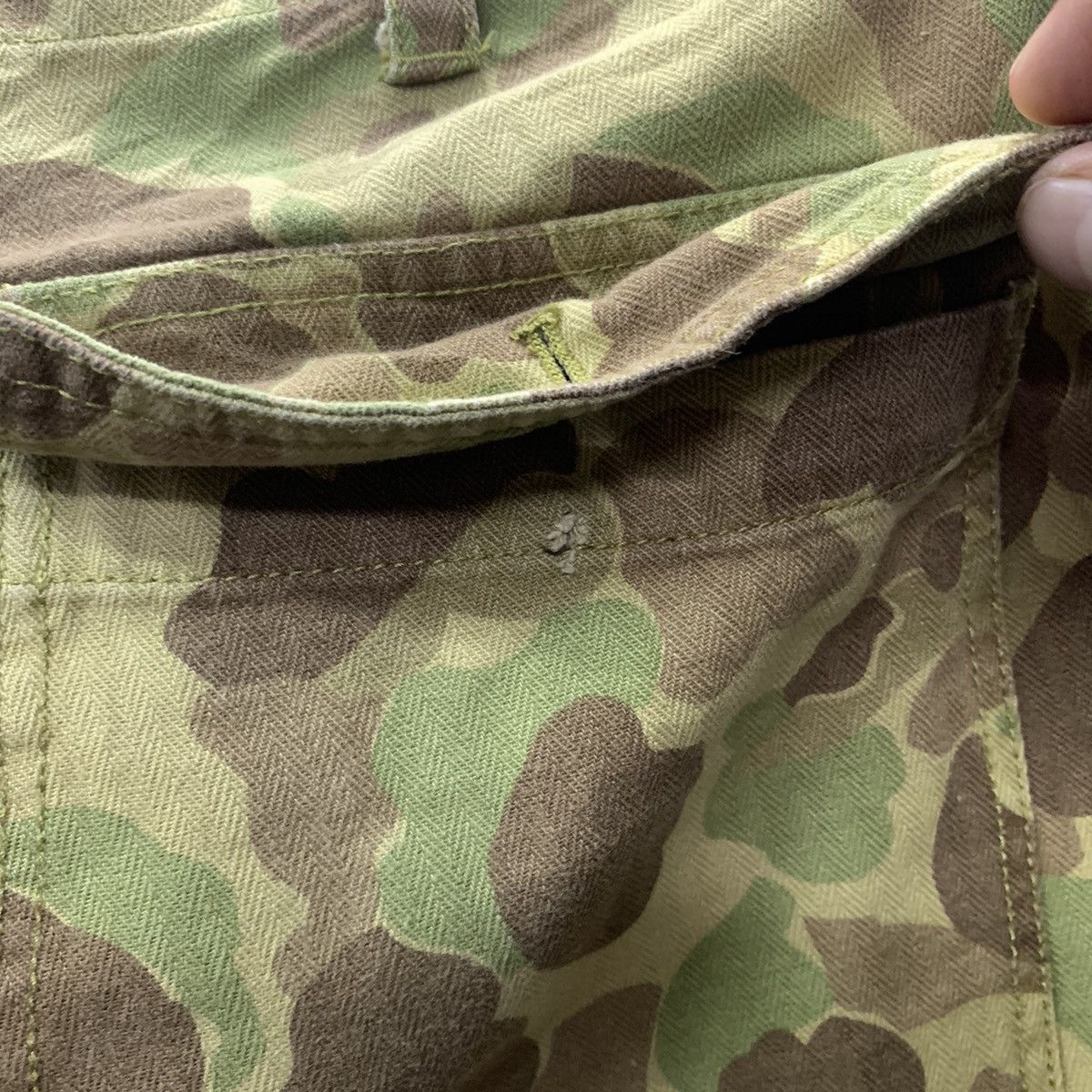 Global Work Chocolate Chip Camo Bushpants Trousers. Size US 33 - 11 Thumbnail