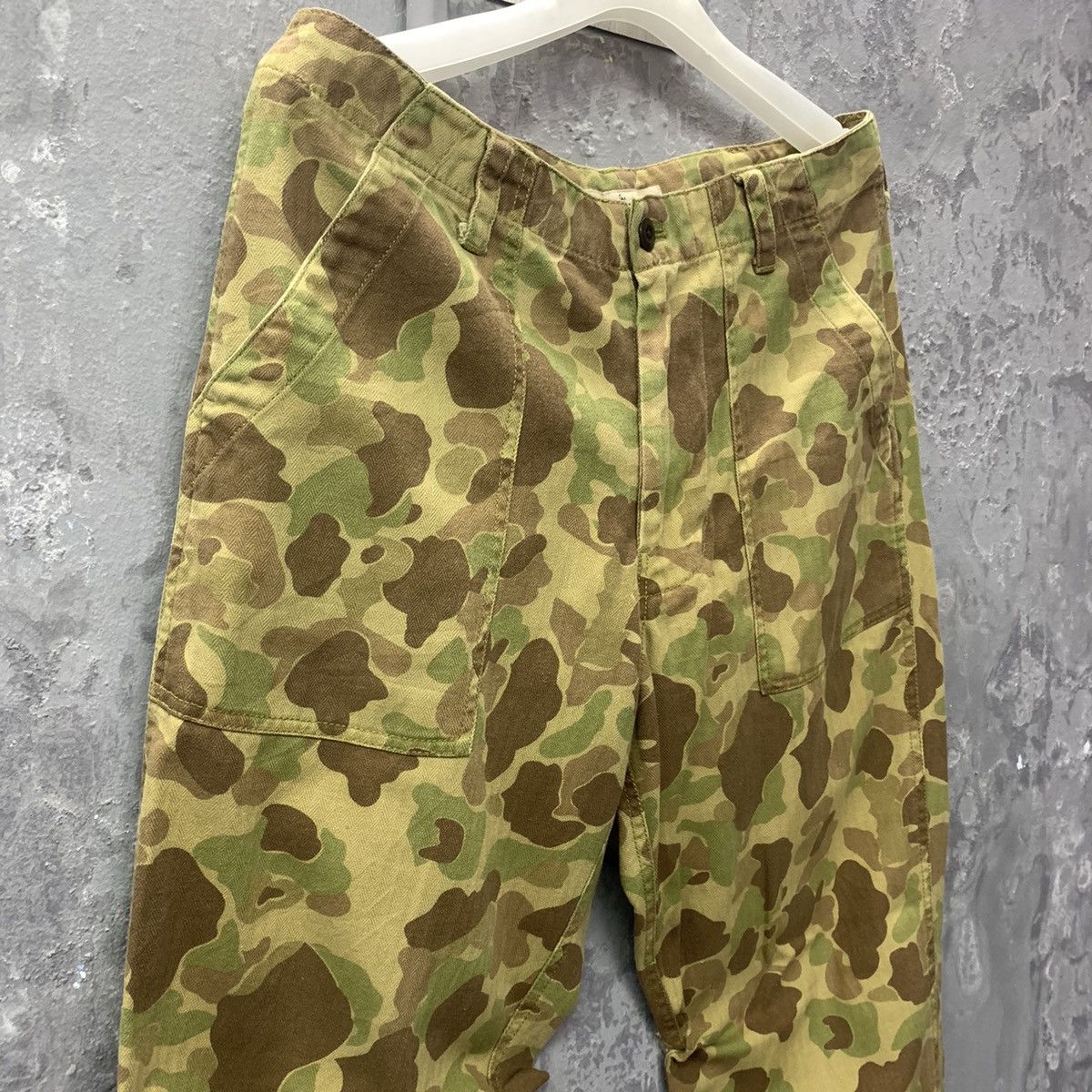 Global Work Chocolate Chip Camo Bushpants Trousers. Size US 33 - 7 Thumbnail