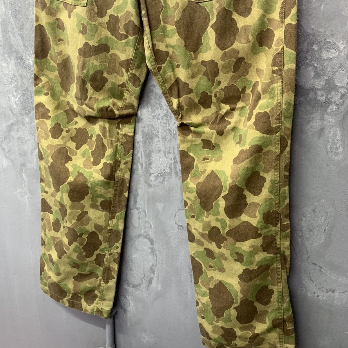 Global Work Chocolate Chip Camo Bushpants Trousers. Size US 33 - 5 Thumbnail
