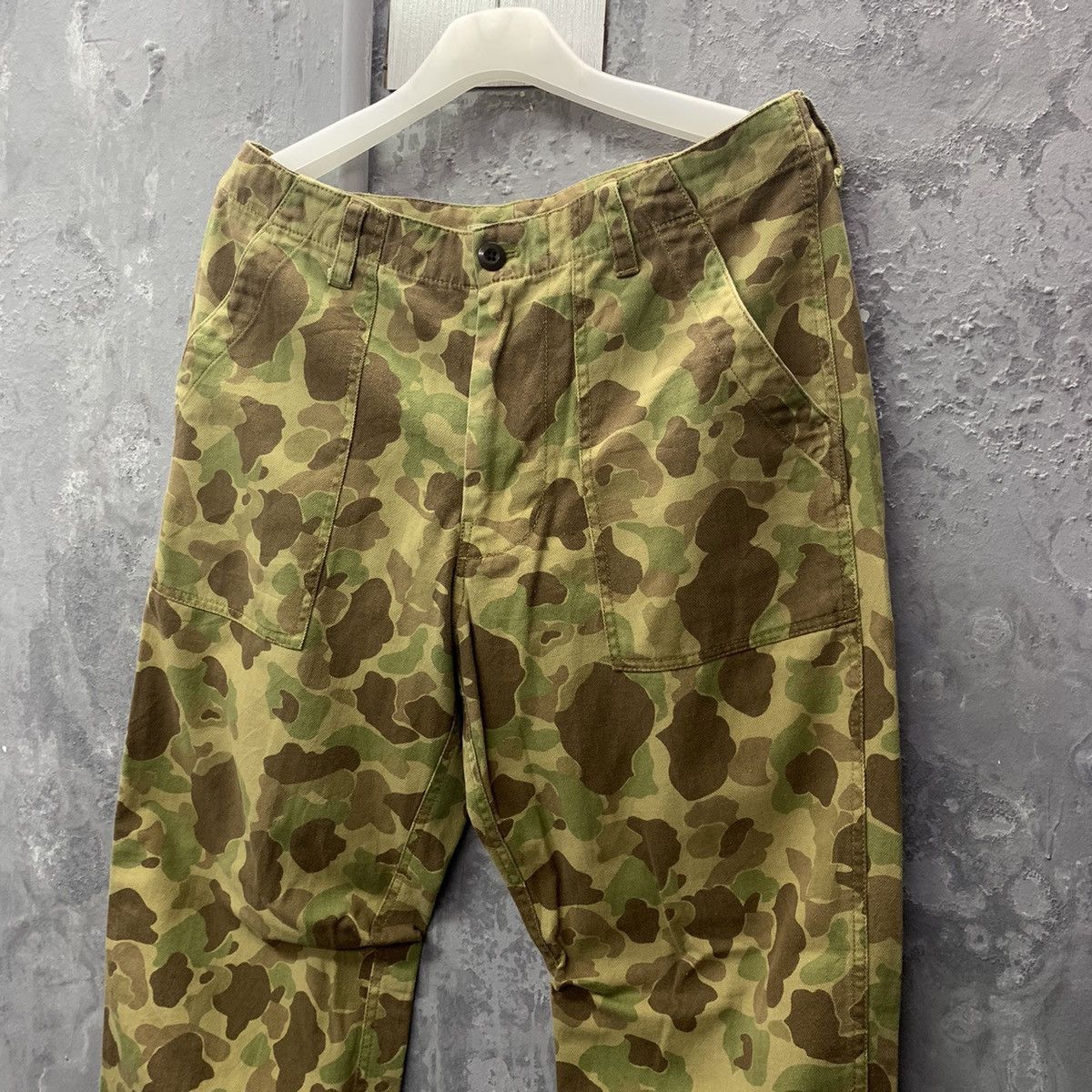 Global Work Chocolate Chip Camo Bushpants Trousers. Size US 33 - 4 Thumbnail