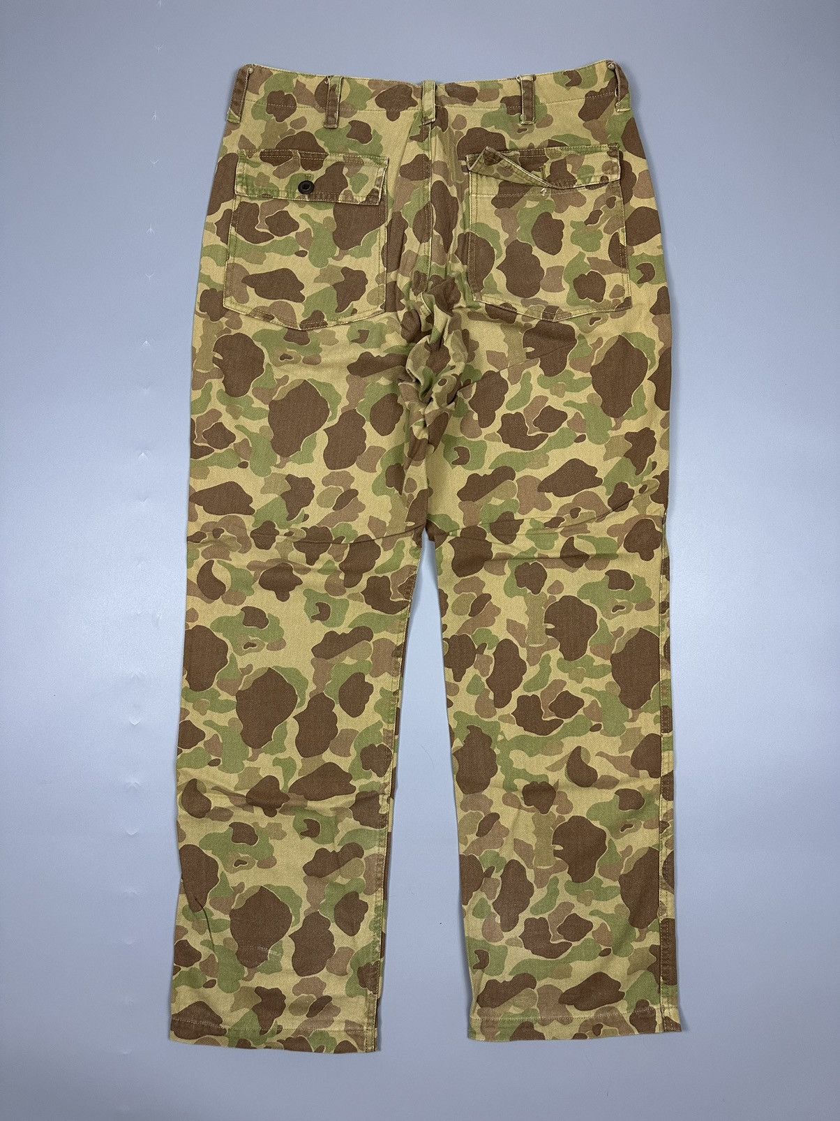 Global Work Chocolate Chip Camo Bushpants Trousers. Size US 33 - 2 Thumbnail