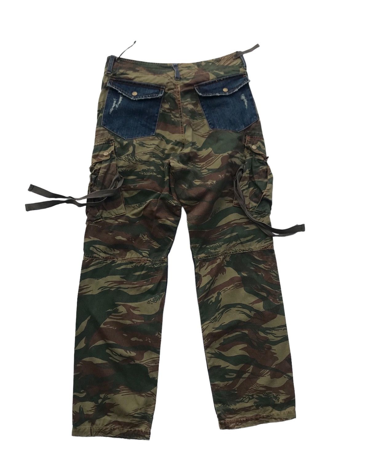 Other Rare Hybrid Denim Camo Military Cargo Streetwear Pants Size US 30 / EU 46 - 3 Thumbnail