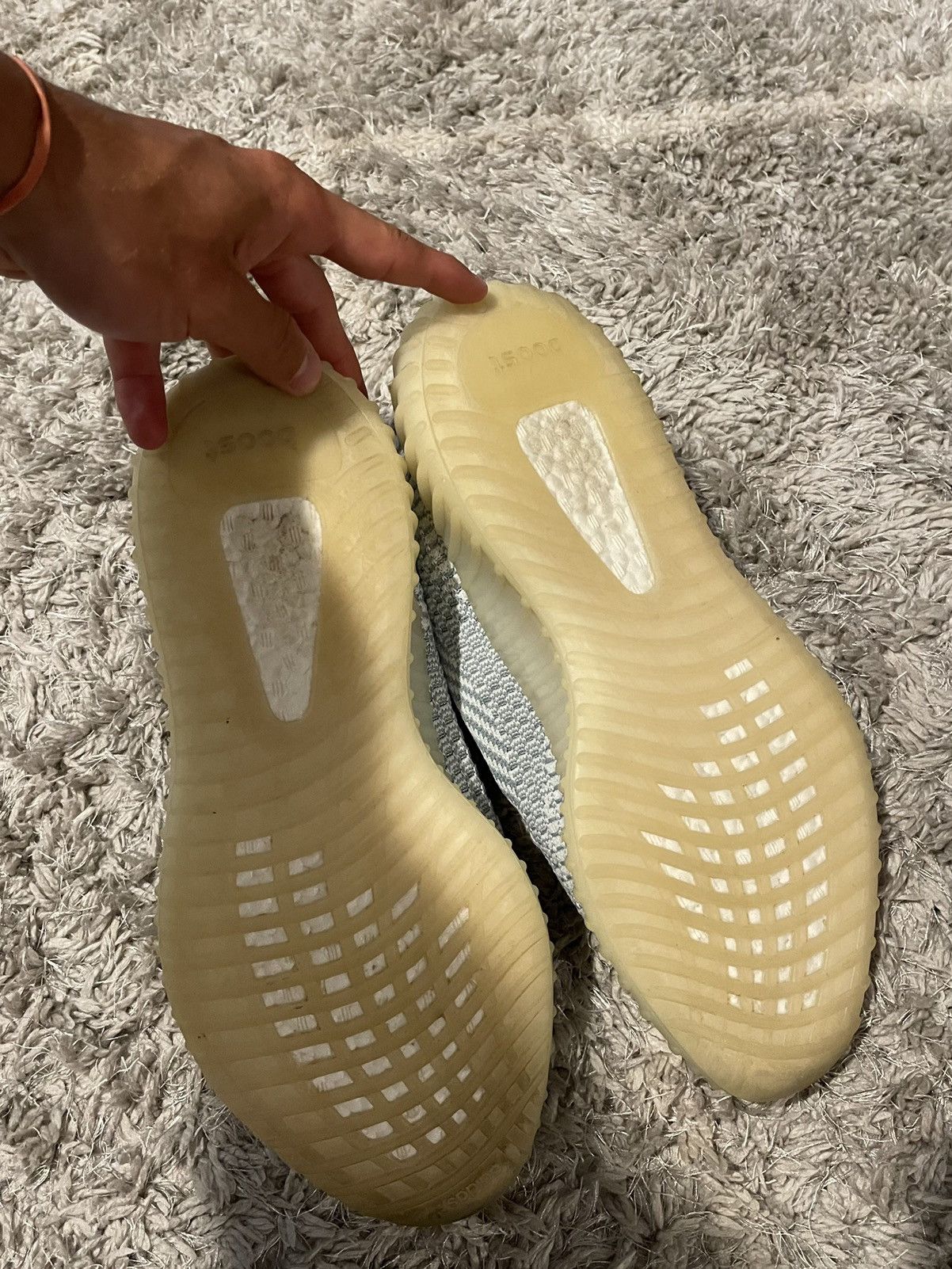 Adidas × Kanye West Yeezy Boost 350 V2 Cloud White Non-Reflective 2019 Size US 11.5 / EU 44-45 - 6 Thumbnail