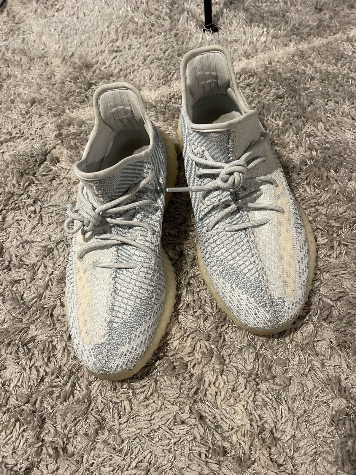 Adidas × Kanye West Yeezy Boost 350 V2 Cloud White Non-Reflective 2019 Size US 11.5 / EU 44-45 - 5 Thumbnail