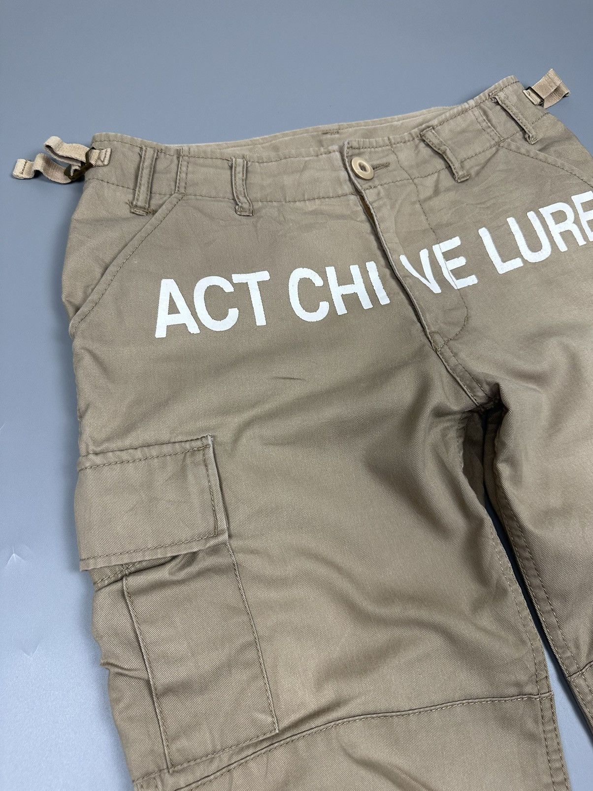 If Six Was Nine ACT CHIVE LURE Cargo Pants Size US 29 - 6 Thumbnail