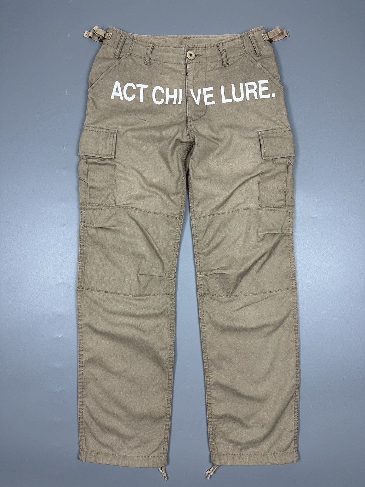 If Six Was Nine ACT CHIVE LURE Cargo Pants Size US 29 - 1 Thumbnail