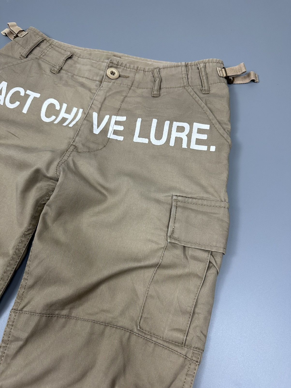 If Six Was Nine ACT CHIVE LURE Cargo Pants Size US 29 - 3 Thumbnail