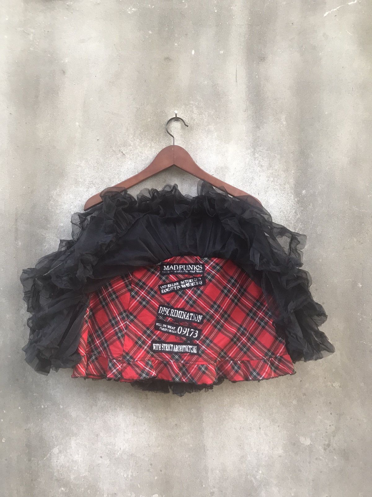 Vtg Mad Punks Skirt