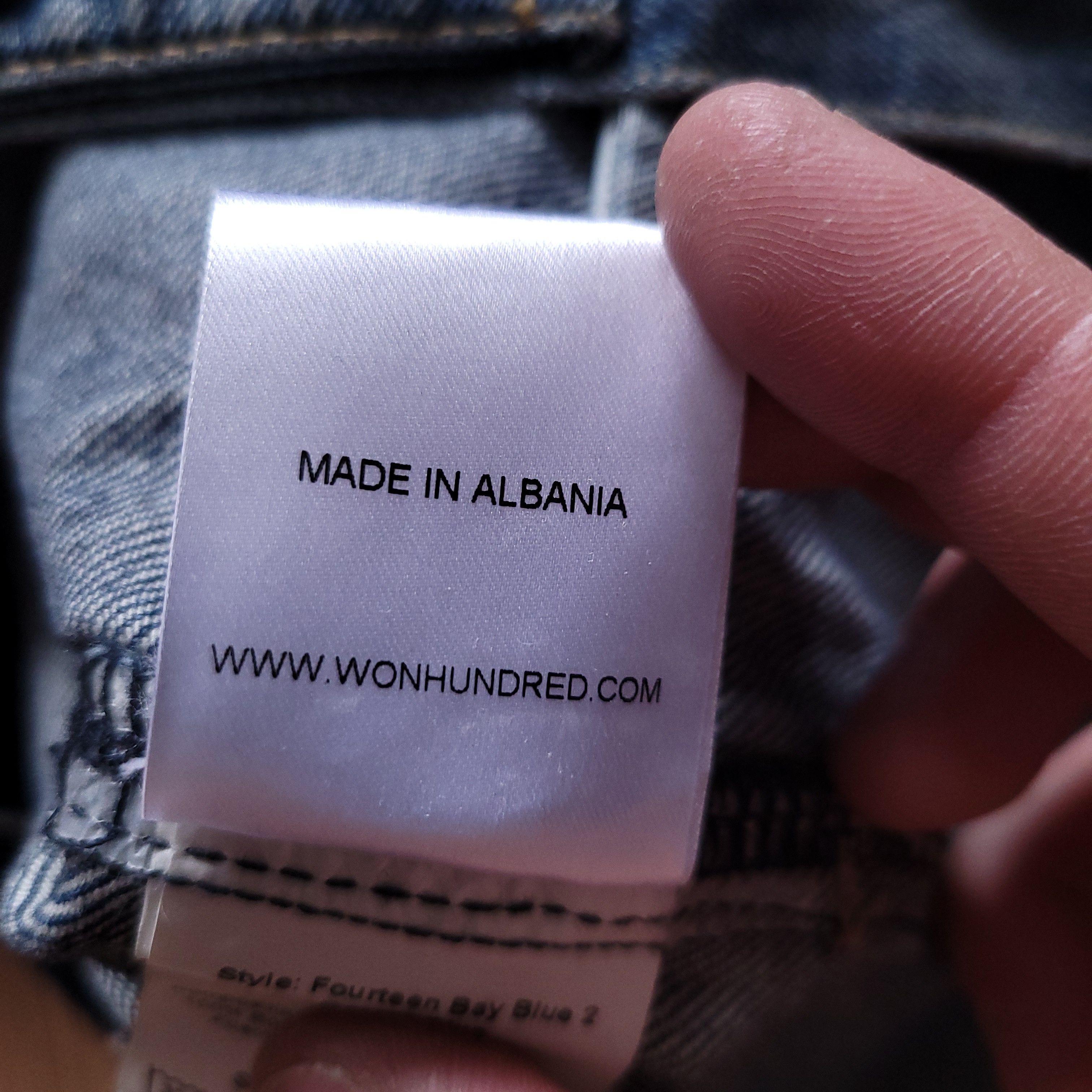 Designer × Won Hundred Won Hundreds denim jacket M Size US M / EU 48-50 / 2 - 8 Thumbnail