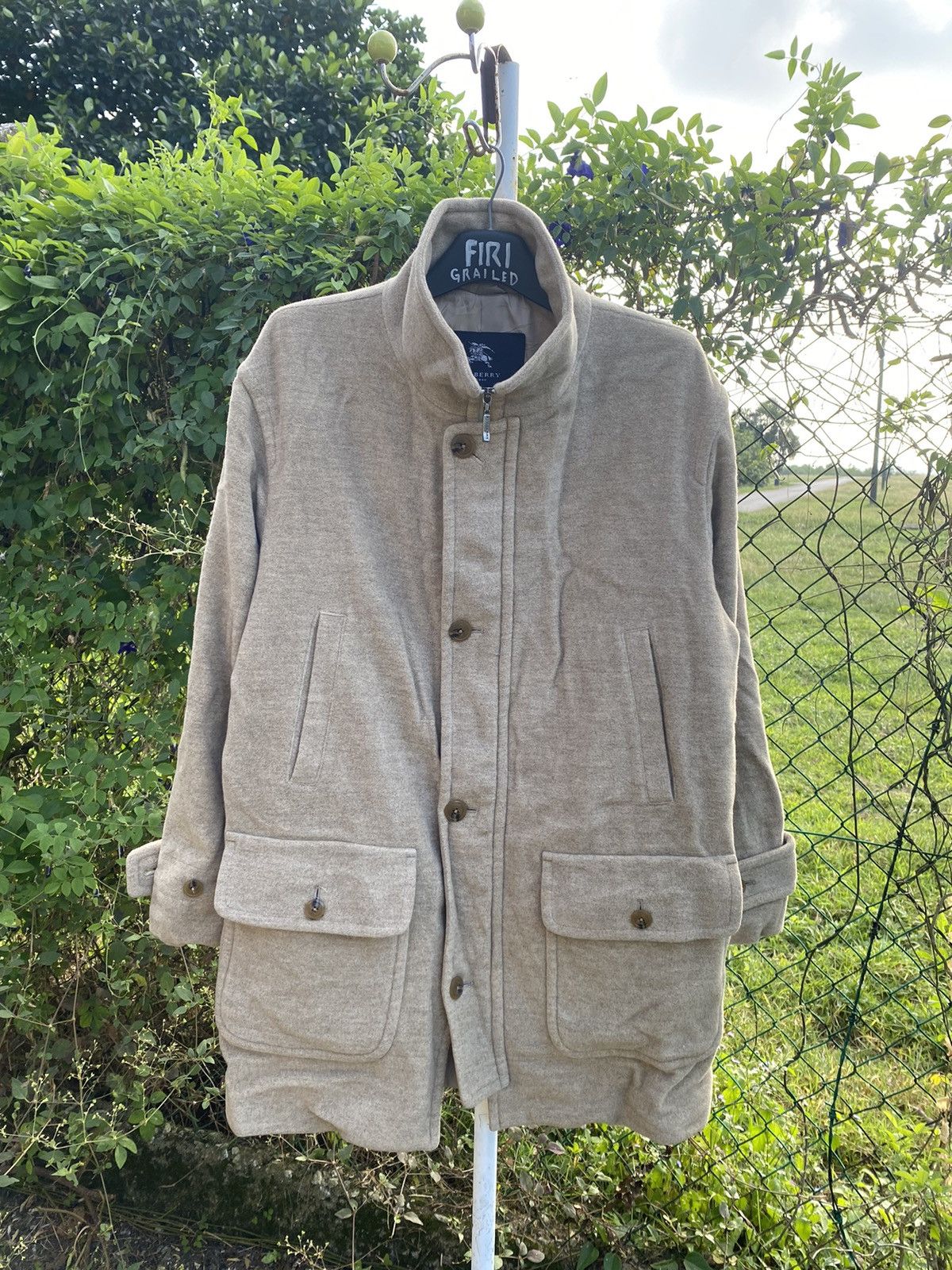 Burberry Burberry London Wool Coats Jacket Size US XL / EU 56 / 4 - 1 Thumbnail