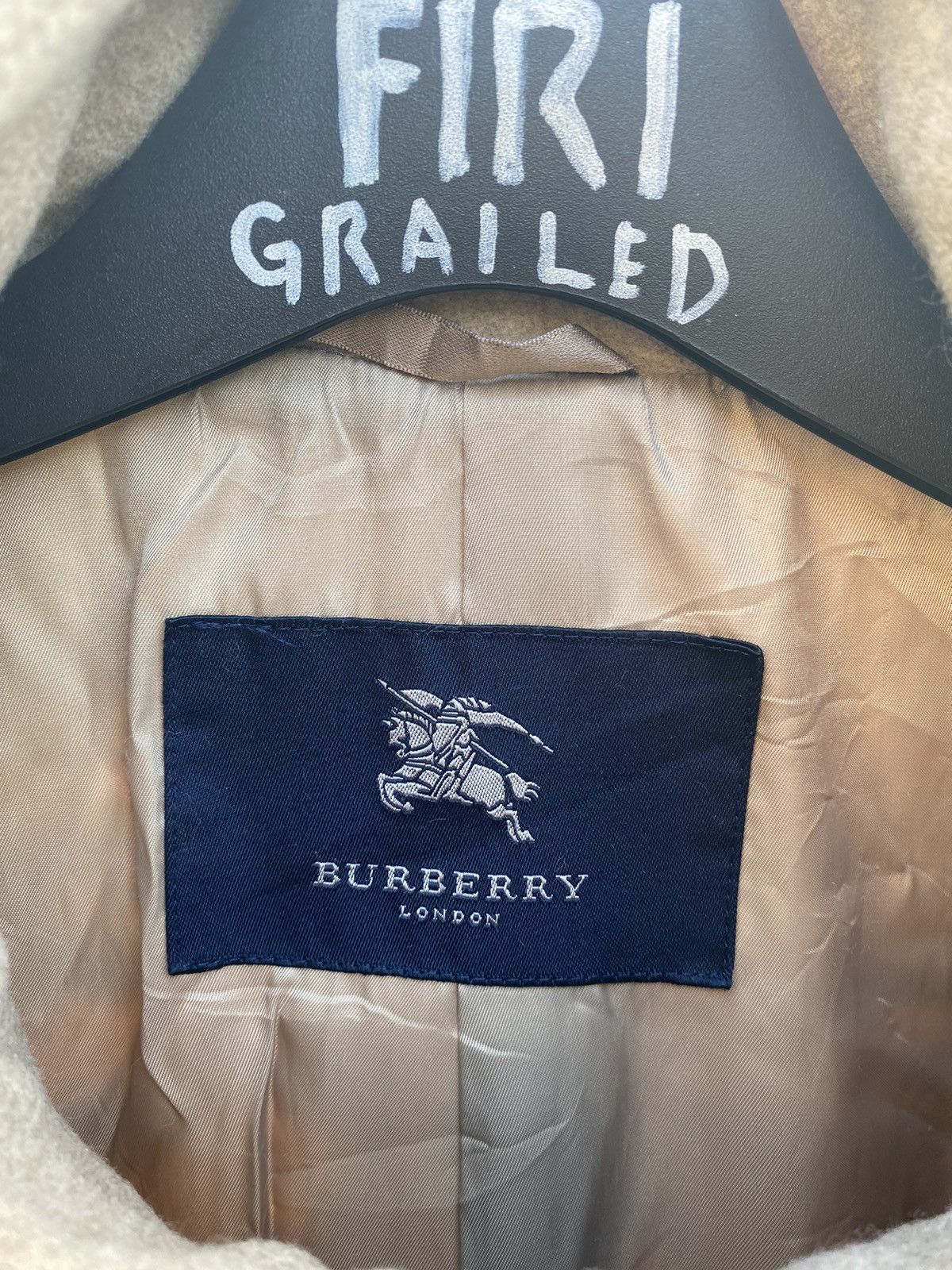 Burberry Burberry London Wool Coats Jacket Size US XL / EU 56 / 4 - 5 Thumbnail