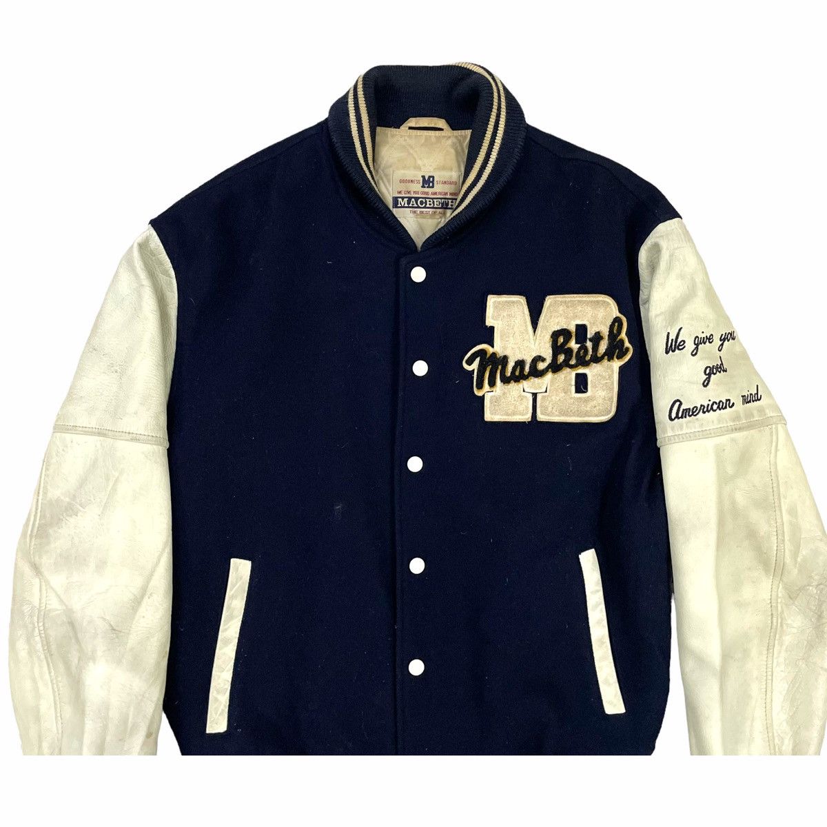 Macbeth × Vintage 💥 80s MACBETH SPORTSMAN VARSITY JACKET Size US L / EU 52-54 / 3 - 4 Thumbnail