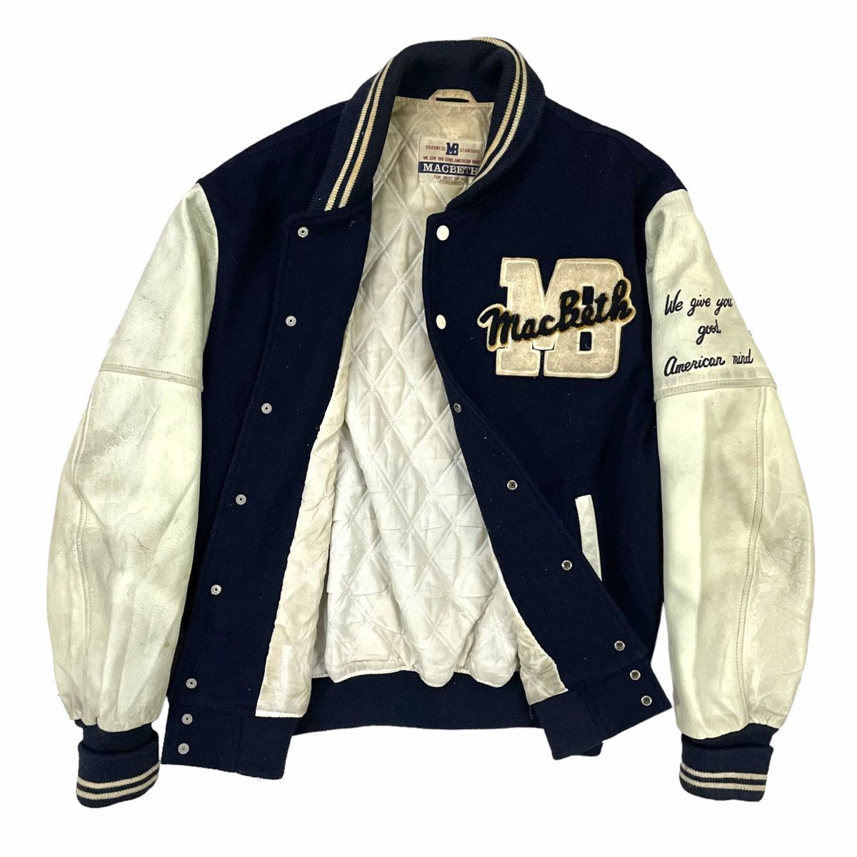 Macbeth × Vintage 💥 80s MACBETH SPORTSMAN VARSITY JACKET Size US L / EU 52-54 / 3 - 6 Thumbnail