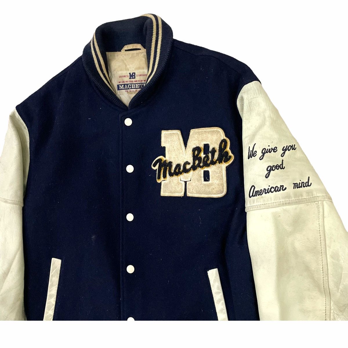 Macbeth × Vintage 💥 80s MACBETH SPORTSMAN VARSITY JACKET Size US L / EU 52-54 / 3 - 5 Thumbnail