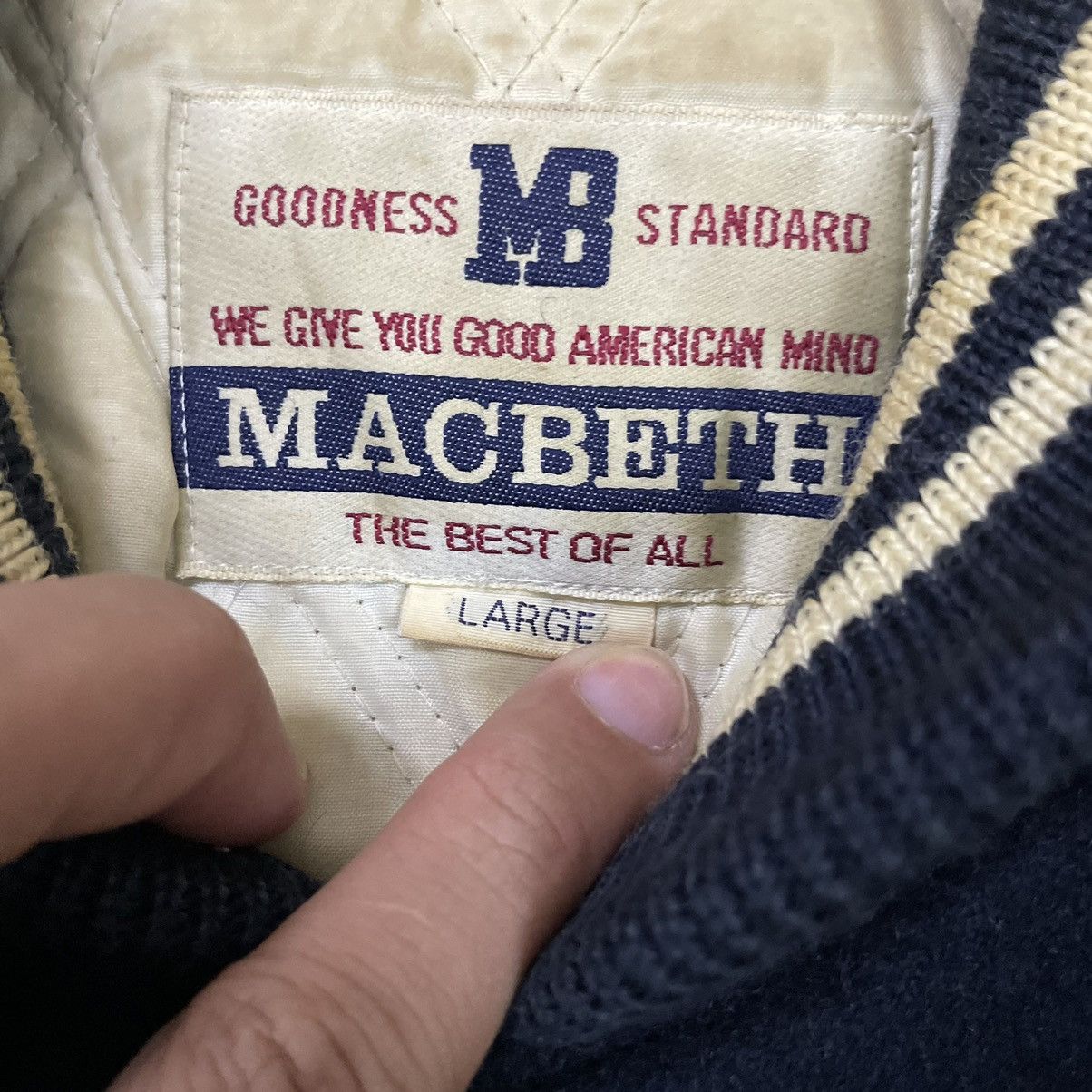 Macbeth × Vintage 💥 80s MACBETH SPORTSMAN VARSITY JACKET Size US L / EU 52-54 / 3 - 10 Thumbnail