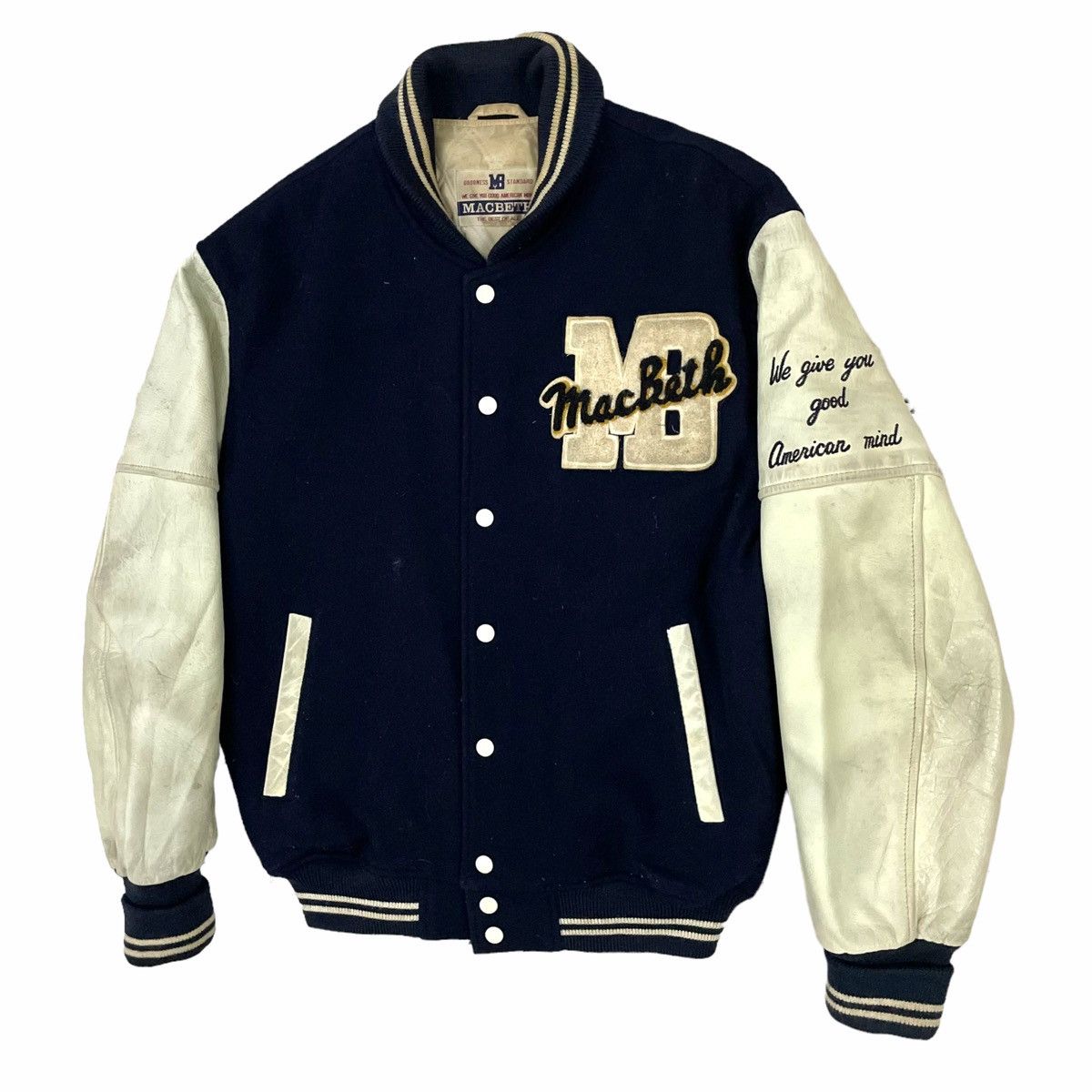 Macbeth × Vintage 💥 80s MACBETH SPORTSMAN VARSITY JACKET Size US L / EU 52-54 / 3 - 2 Thumbnail