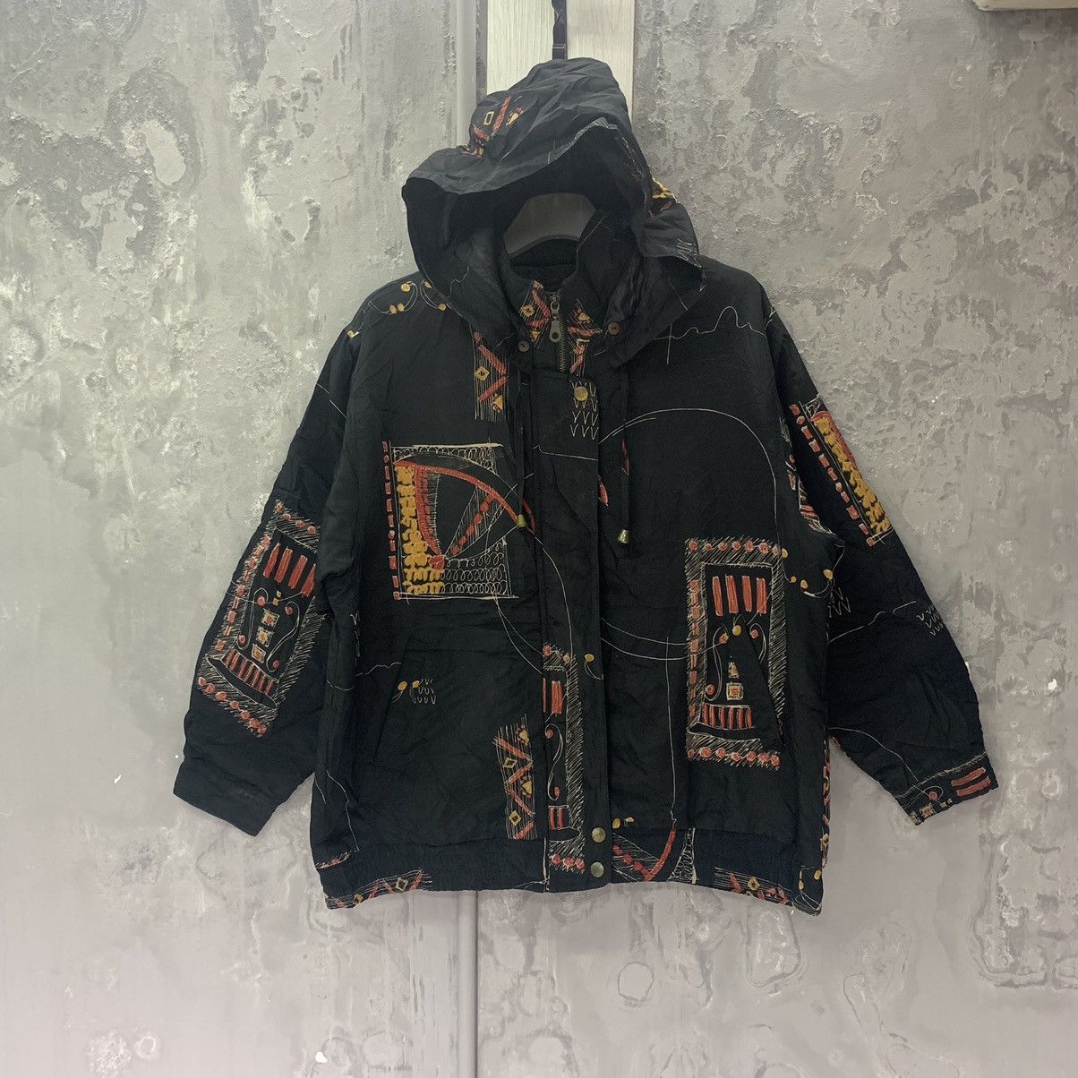 Native Vintage Native Fullprint Hooded Jacket Size US M / EU 48-50 / 2 - 3 Thumbnail
