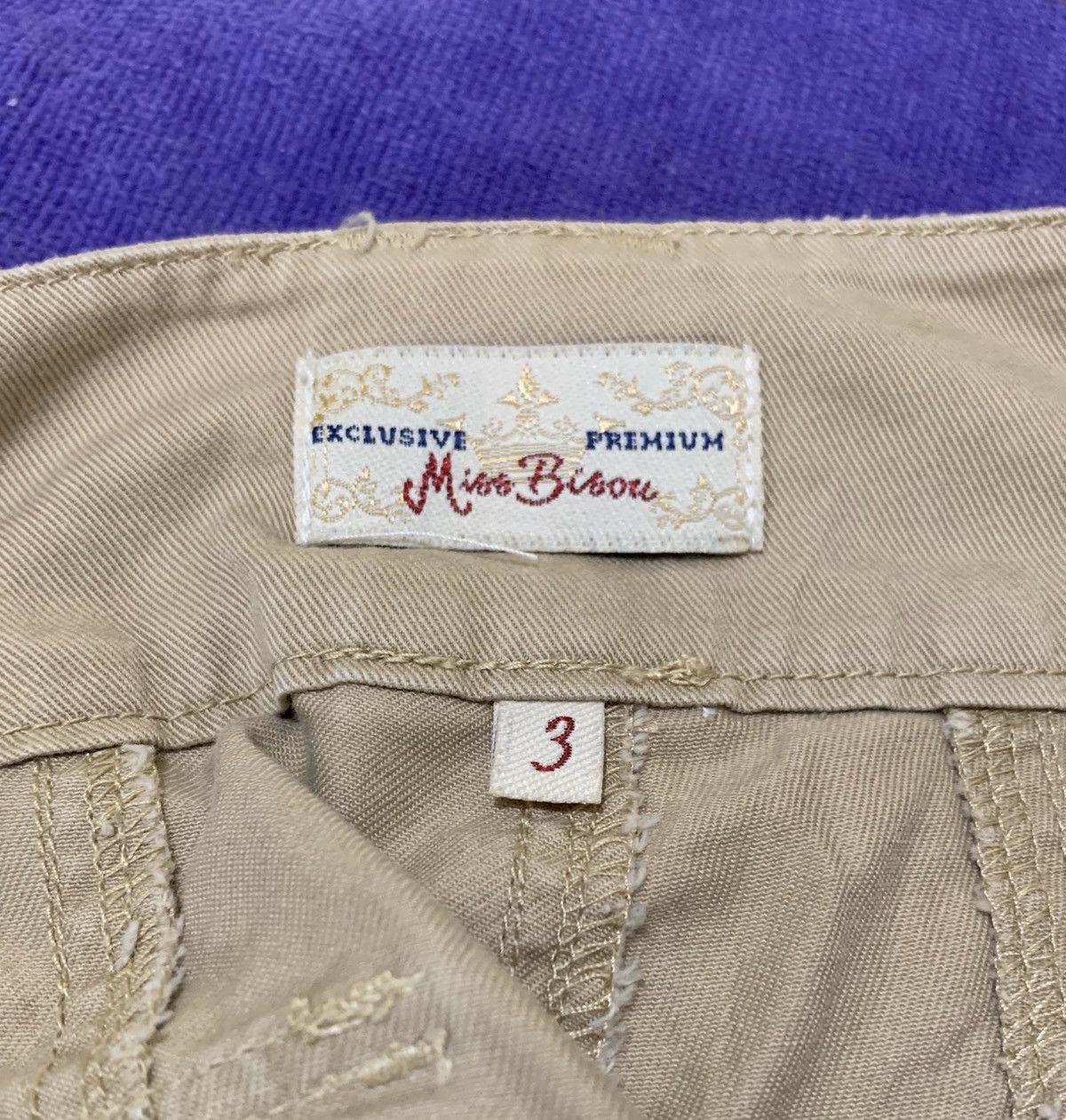 Japanese Brand LASTDROP🔥Vintage MissBibou with Nice Design Size US 30 / EU 46 - 5 Thumbnail