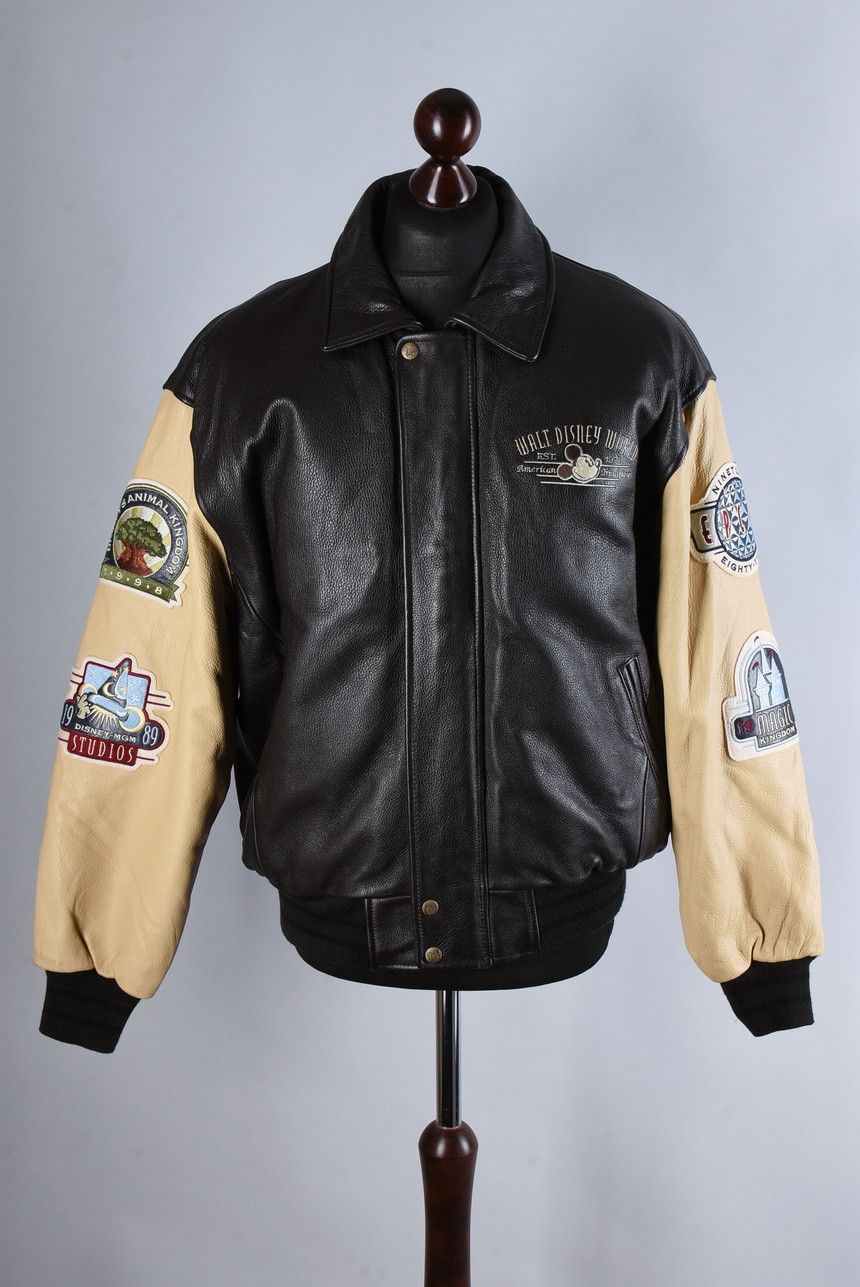 Disney Walt Disney Vintage Years Of Magic Leather Jacket | Grailed