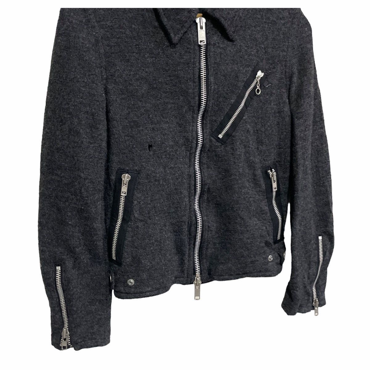 14th Addiction × Le Grande Bleu (L.G.B.) × SHIPS 💥 BIKER SHIPS SEDITIONARIES WOOL JACKET Size US M / EU 48-50 / 2 - 5 Thumbnail