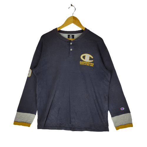 Champion CHAMPION ROCHESTER Embroidery Logo Long Sleeve Sweatshirt Size US L / EU 52-54 / 3 - 1 Thumbnail
