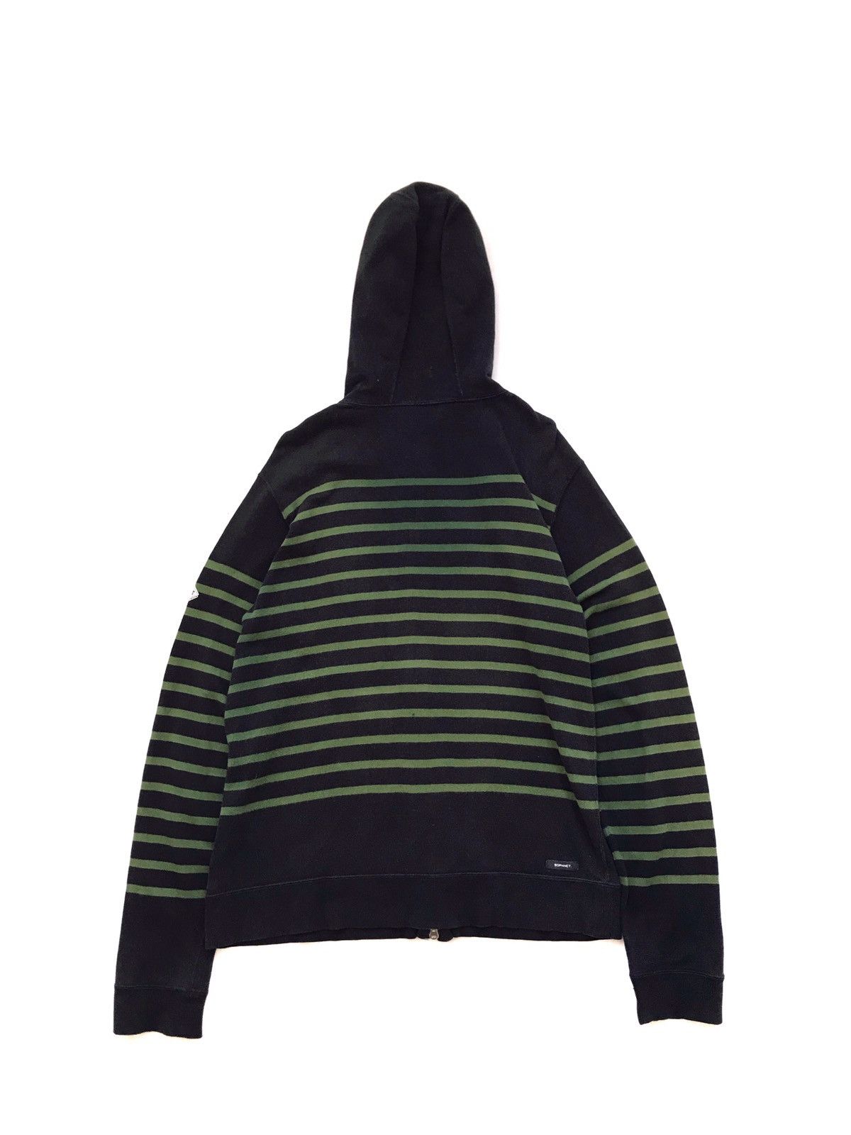 Japanese Brand × Sophnet. × uniform experiment Sophnet Stripe Hoodie Zip Up Size US M / EU 48-50 / 2 - 2 Thumbnail