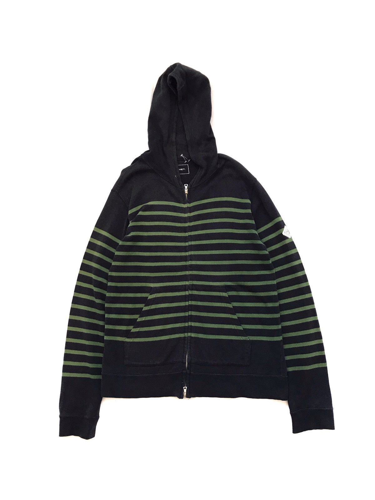 Japanese Brand × Sophnet. × uniform experiment Sophnet Stripe Hoodie Zip Up Size US M / EU 48-50 / 2 - 1 Thumbnail