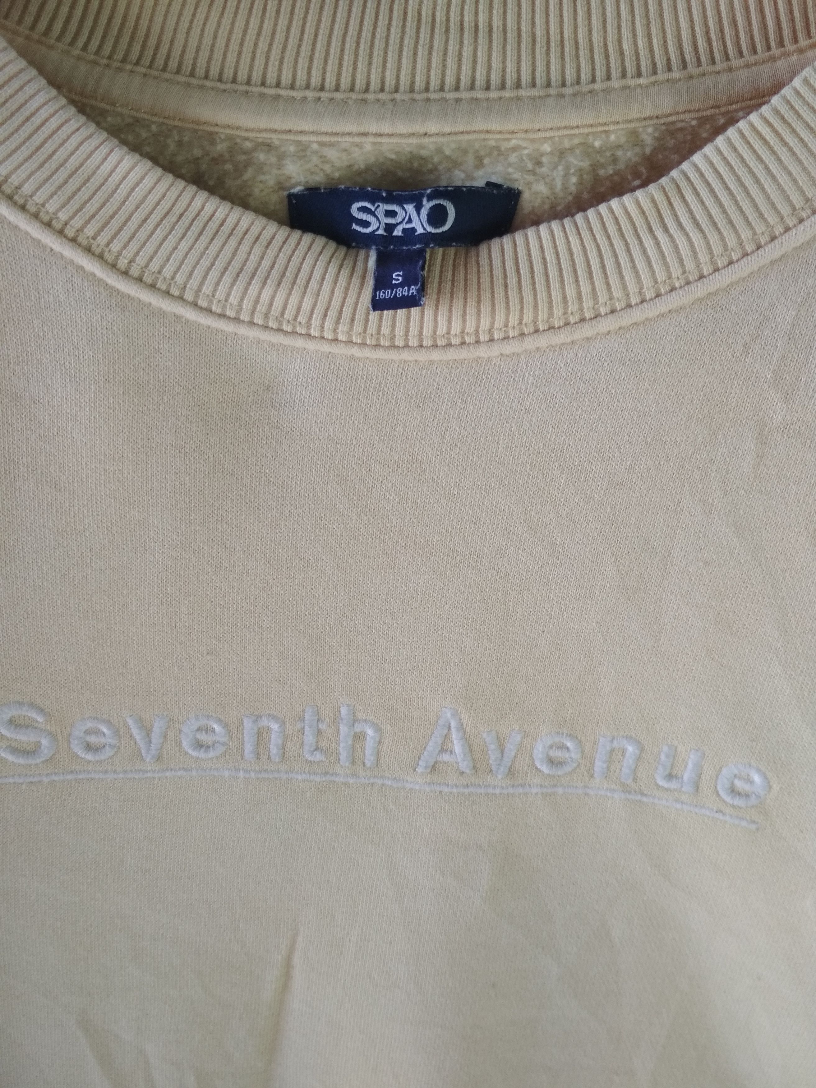 Other SPAO SEVENTH AVENUE #NYC EMBROIDERED SPELLOUT SWEATSHIRT Size US L / EU 52-54 / 3 - 2 Thumbnail