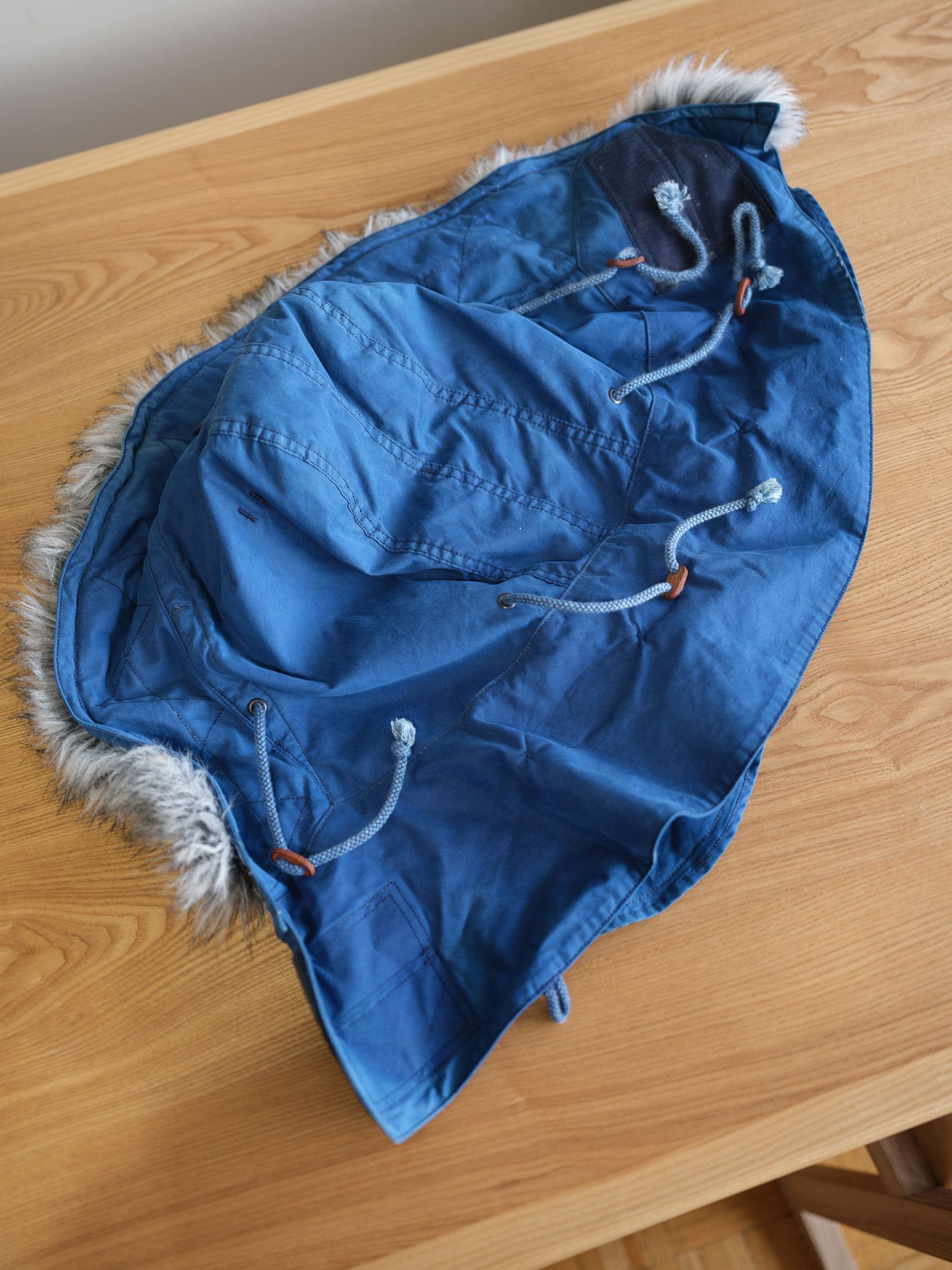 Japan Blue BLX-7-001 Indigo Dyed Jacket (Parka), Size 2 Size US L / EU 52-54 / 3 - 9 Thumbnail