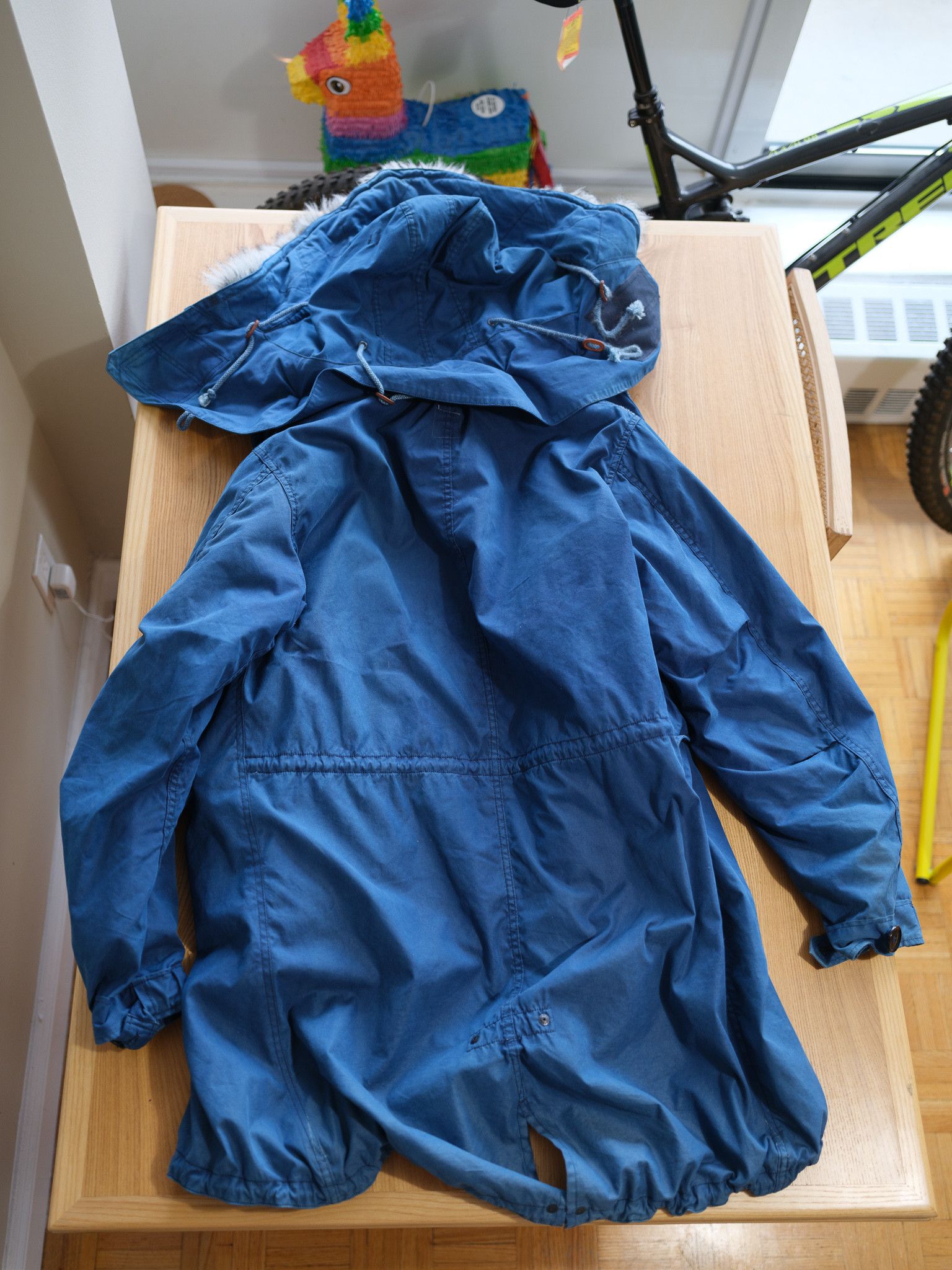 Japan Blue BLX-7-001 Indigo Dyed Jacket (Parka), Size 2 Size US L / EU 52-54 / 3 - 3 Thumbnail