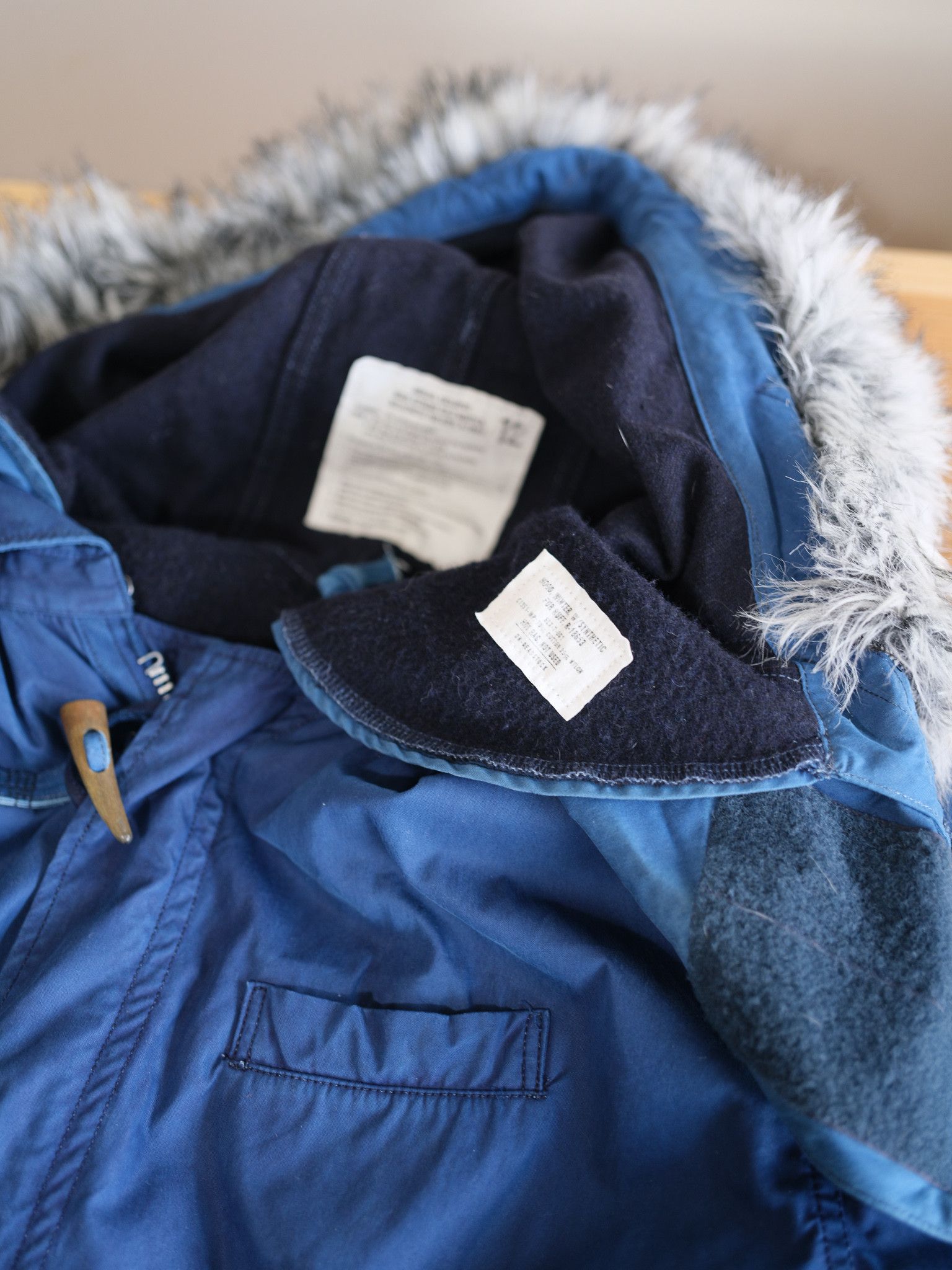 Japan Blue BLX-7-001 Indigo Dyed Jacket (Parka), Size 2 Size US L / EU 52-54 / 3 - 5 Thumbnail