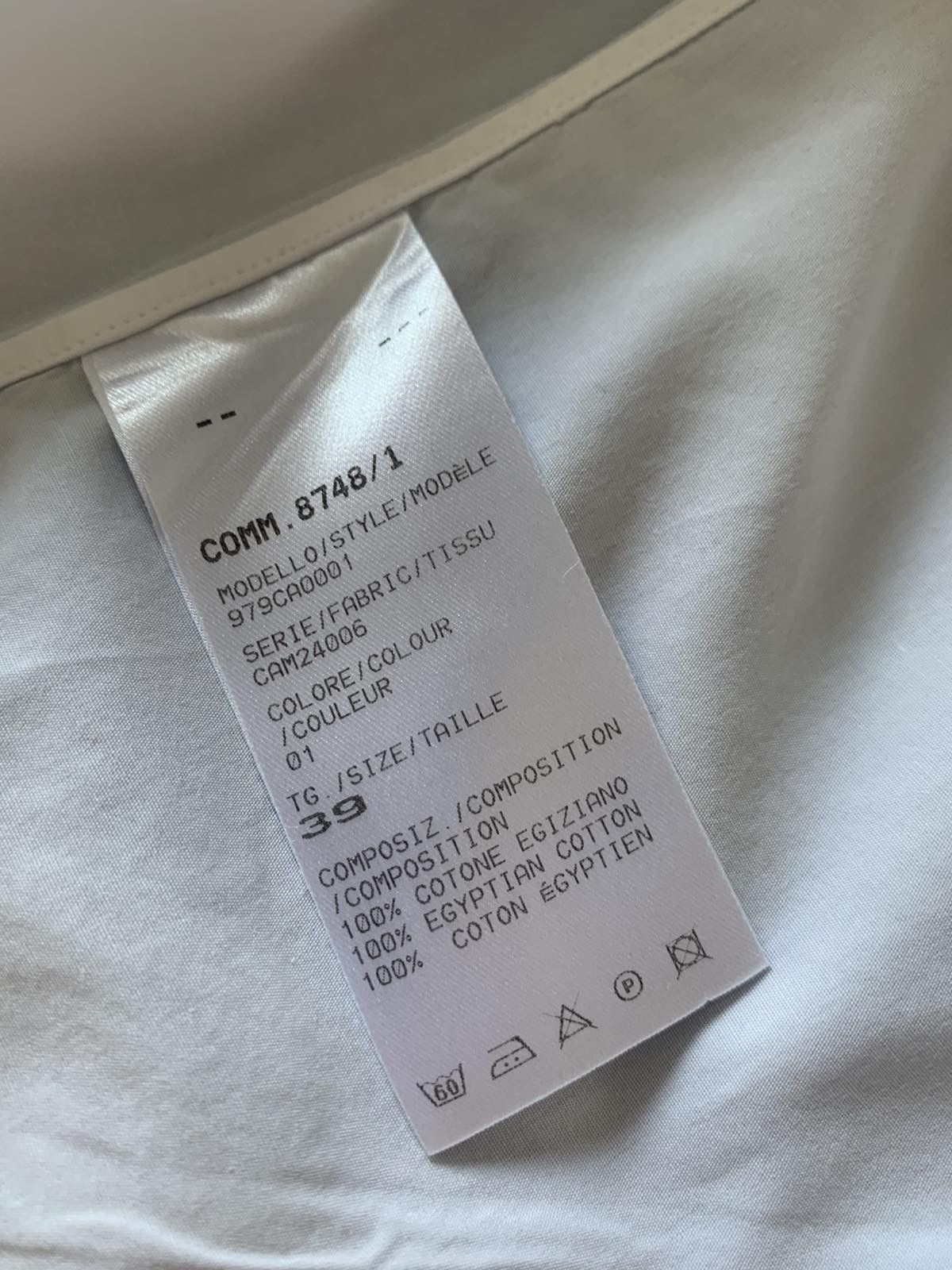 Eleventy 🕵🏻‍♂️ Eleventy White Classic Shirt Size US M / EU 48-50 / 2 - 4 Thumbnail