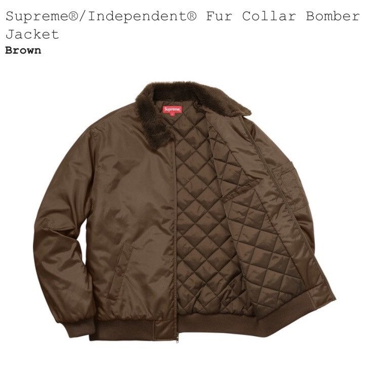 Supreme Supreme X Independent Fur Bomber Jacket | Grailed