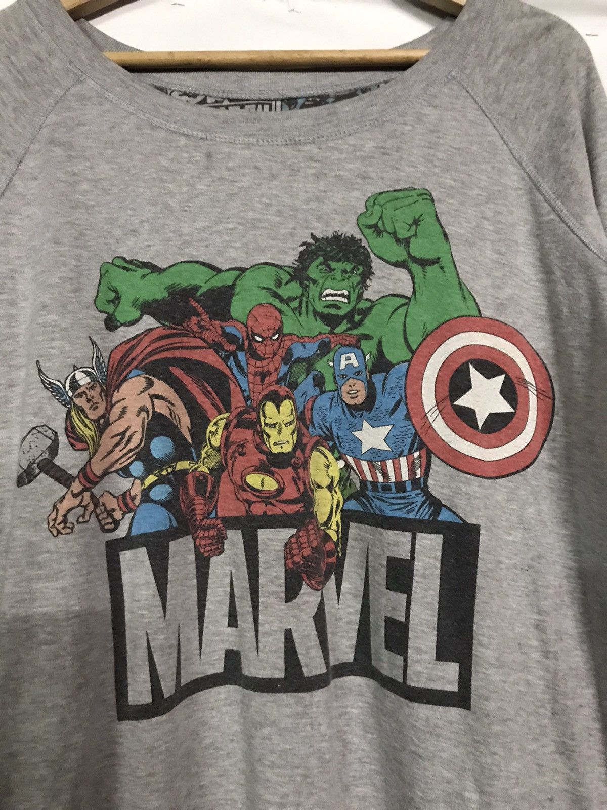 If Six Was Nine × Marvel Comics Marvel Revisible Sweatshirt Crewneck Pullover Size L / US 10 / IT 46 - 5 Thumbnail