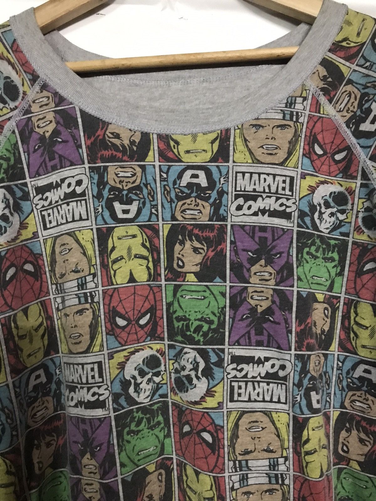 If Six Was Nine × Marvel Comics Marvel Revisible Sweatshirt Crewneck Pullover Size L / US 10 / IT 46 - 4 Thumbnail