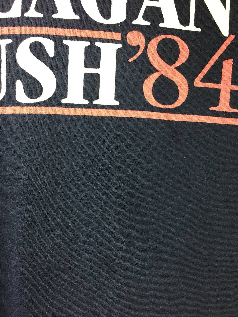 Rap Tees Vtg Y2K Reagen/Bush 1984 Presidential Campaign Tee Size US XXL / EU 58 / 5 - 4 Thumbnail