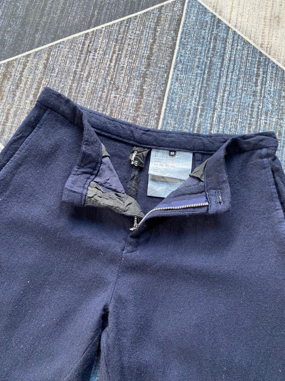 Comme des Garcons × Junya Watanabe × Tricot Comme des Garcons Comme des Garcons Wool Pants Designer Japan Size 28" / US 6 / IT 42 - 6 Thumbnail