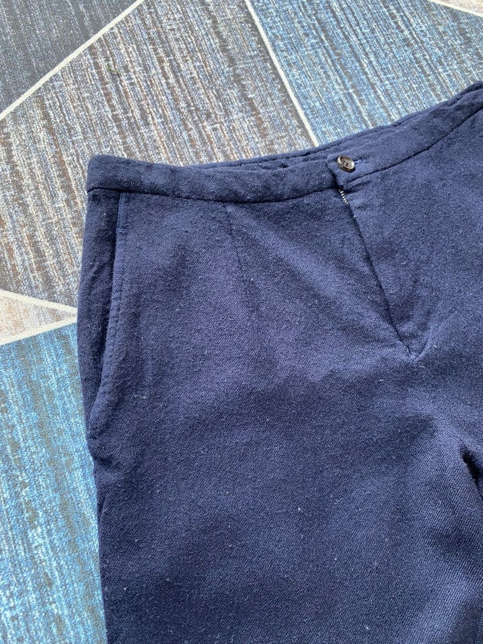 Comme des Garcons × Junya Watanabe × Tricot Comme des Garcons Comme des Garcons Wool Pants Designer Japan Size 28" / US 6 / IT 42 - 2 Thumbnail