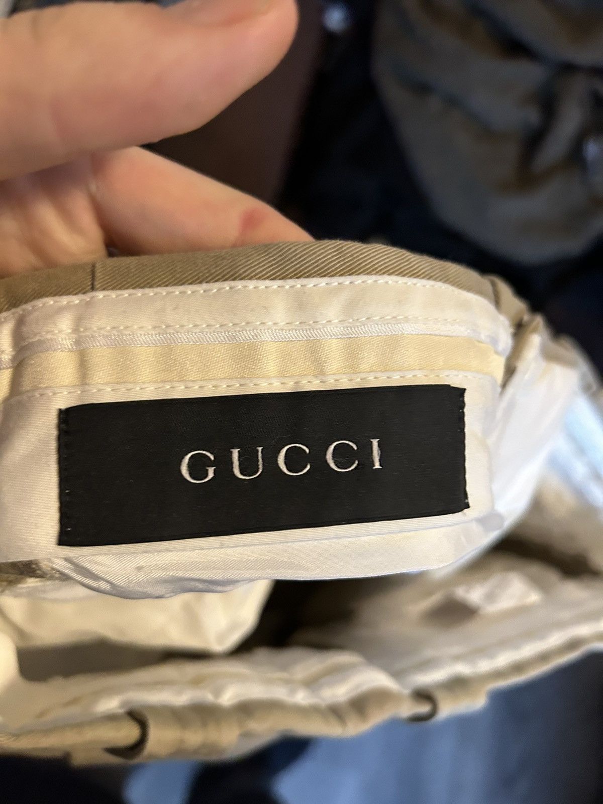 Gucci Beige Chinos Size US 32 / EU 48 - 9 Thumbnail
