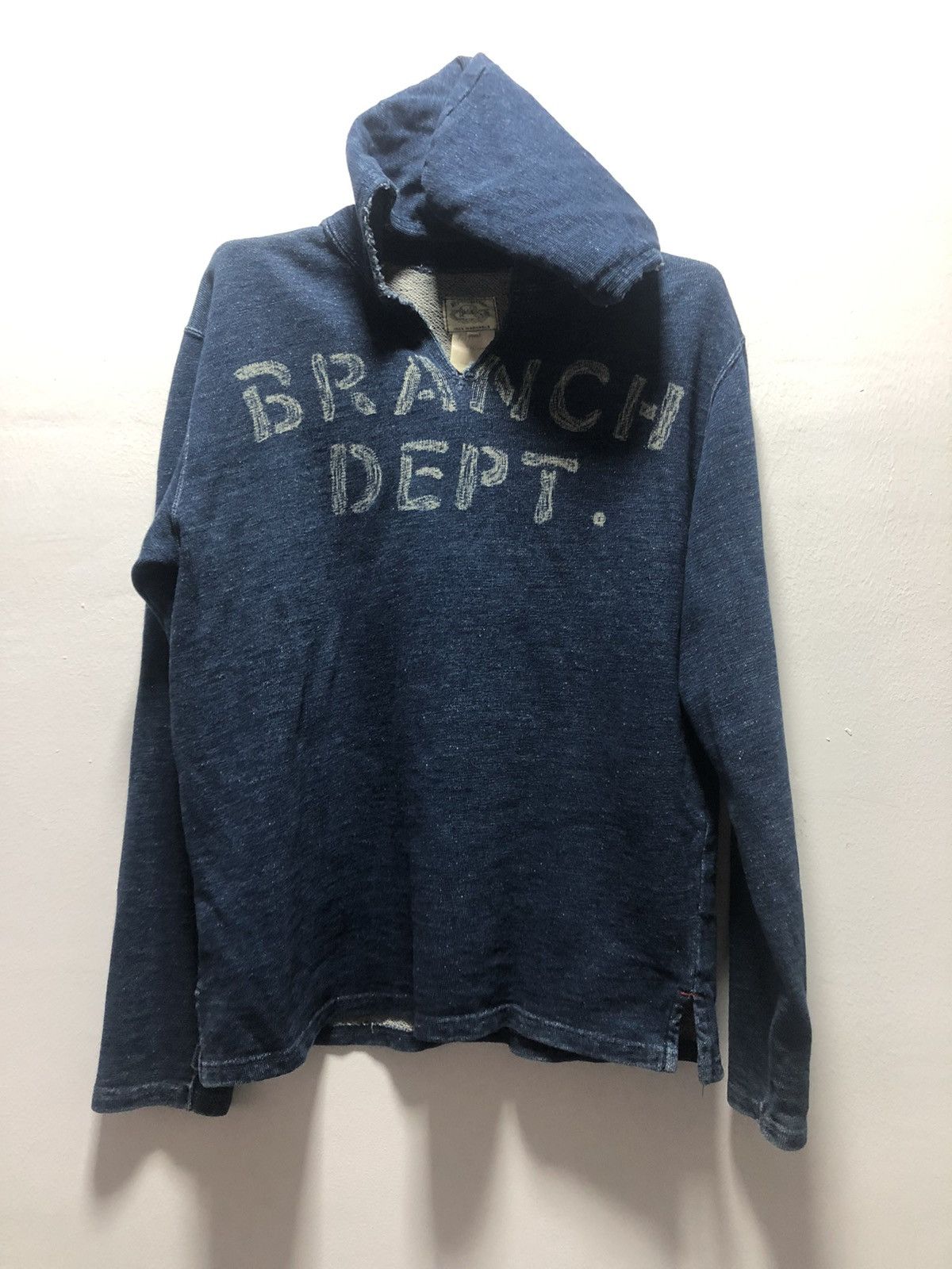 Indigo × Japanese Brand MEDICAL BRANCH Hoodie Indigo Japan Made Distressed Hoodie Size US M / EU 48-50 / 2 - 1 Thumbnail