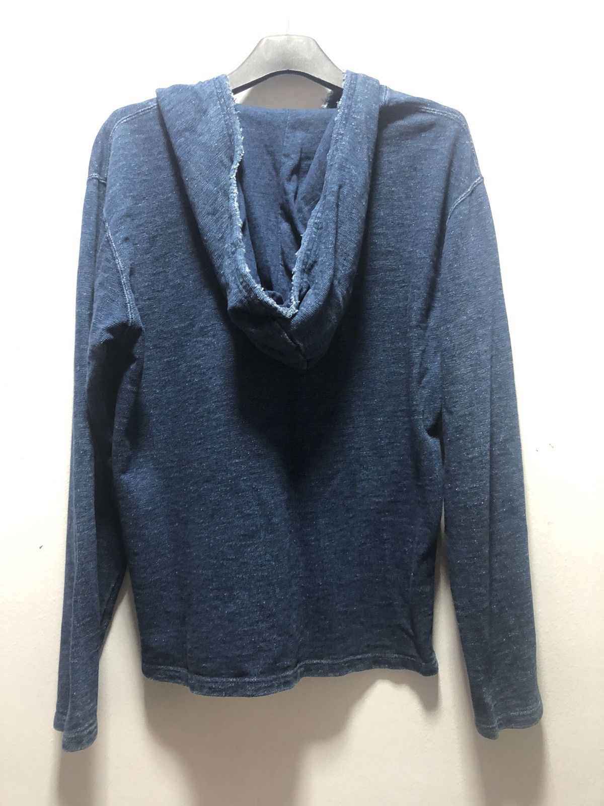 Indigo × Japanese Brand MEDICAL BRANCH Hoodie Indigo Japan Made Distressed Hoodie Size US M / EU 48-50 / 2 - 5 Thumbnail