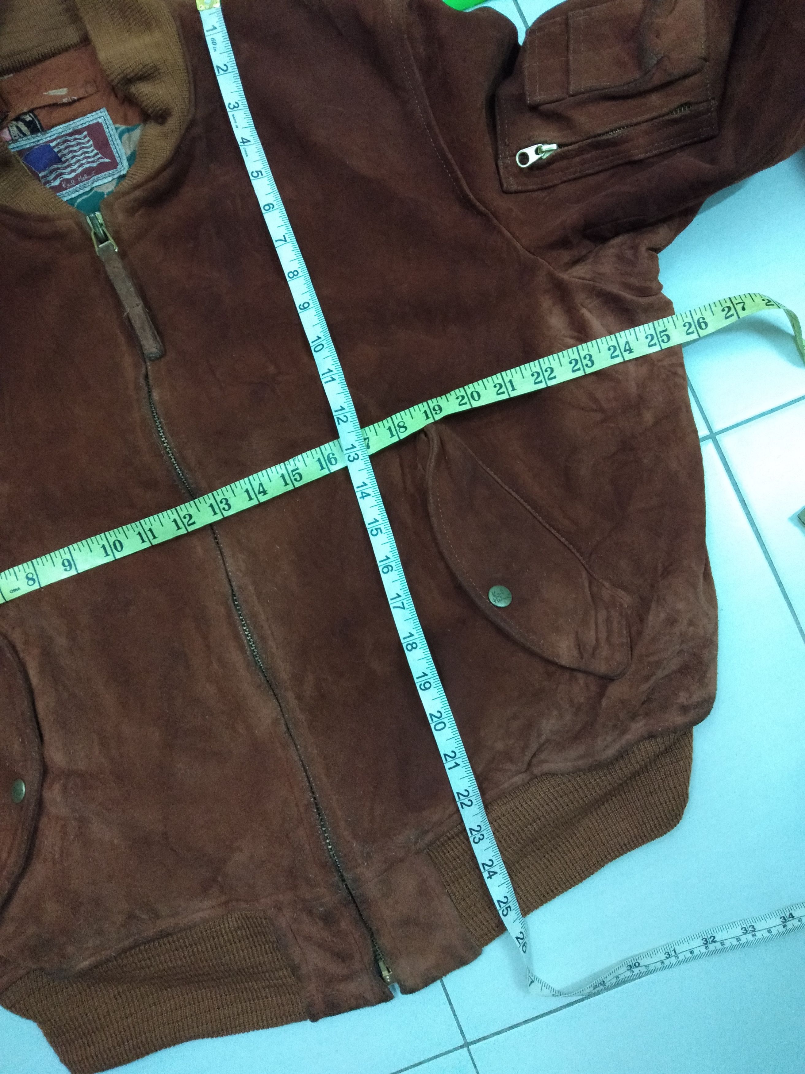 Karl Helmut Leather Jacket Bomber Style Karl Helmut Size US XL / EU 56 / 4 - 13 Thumbnail
