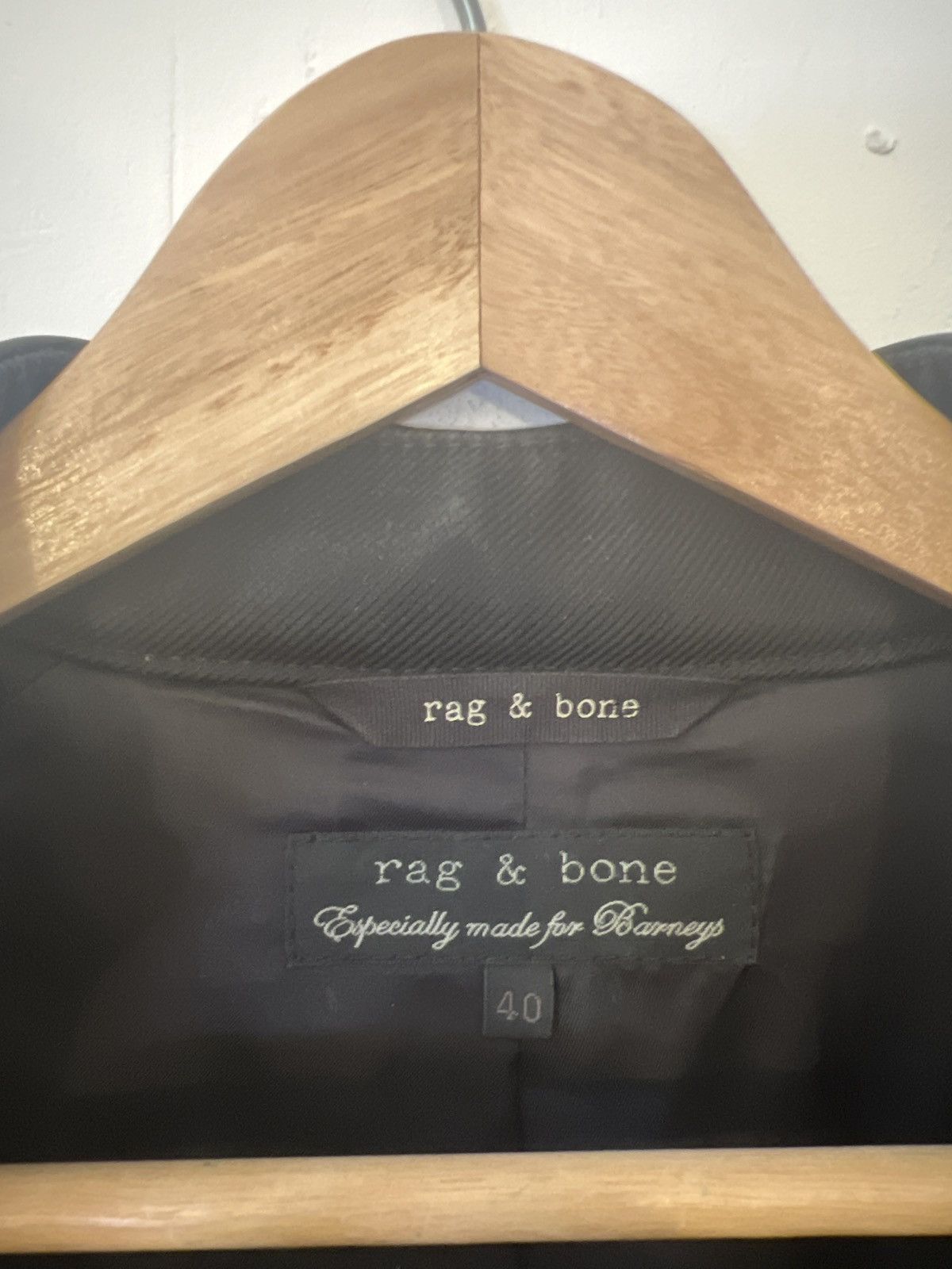 Rag & Bone RAG & BONE for Barney‘s NY - Black Fencing Jacket Size US M / EU 48-50 / 2 - 2 Thumbnail